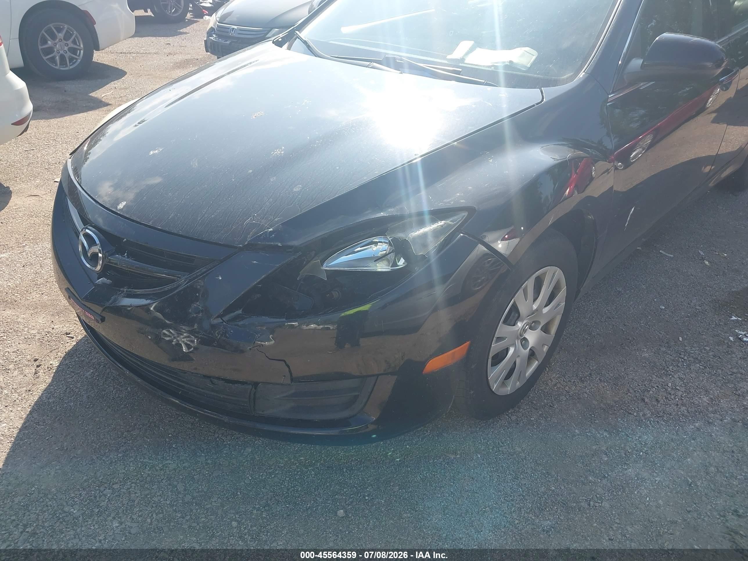 2012 Mazda Mazda6 I Sport Black vin: 1YVHZ8BHXC5M05827