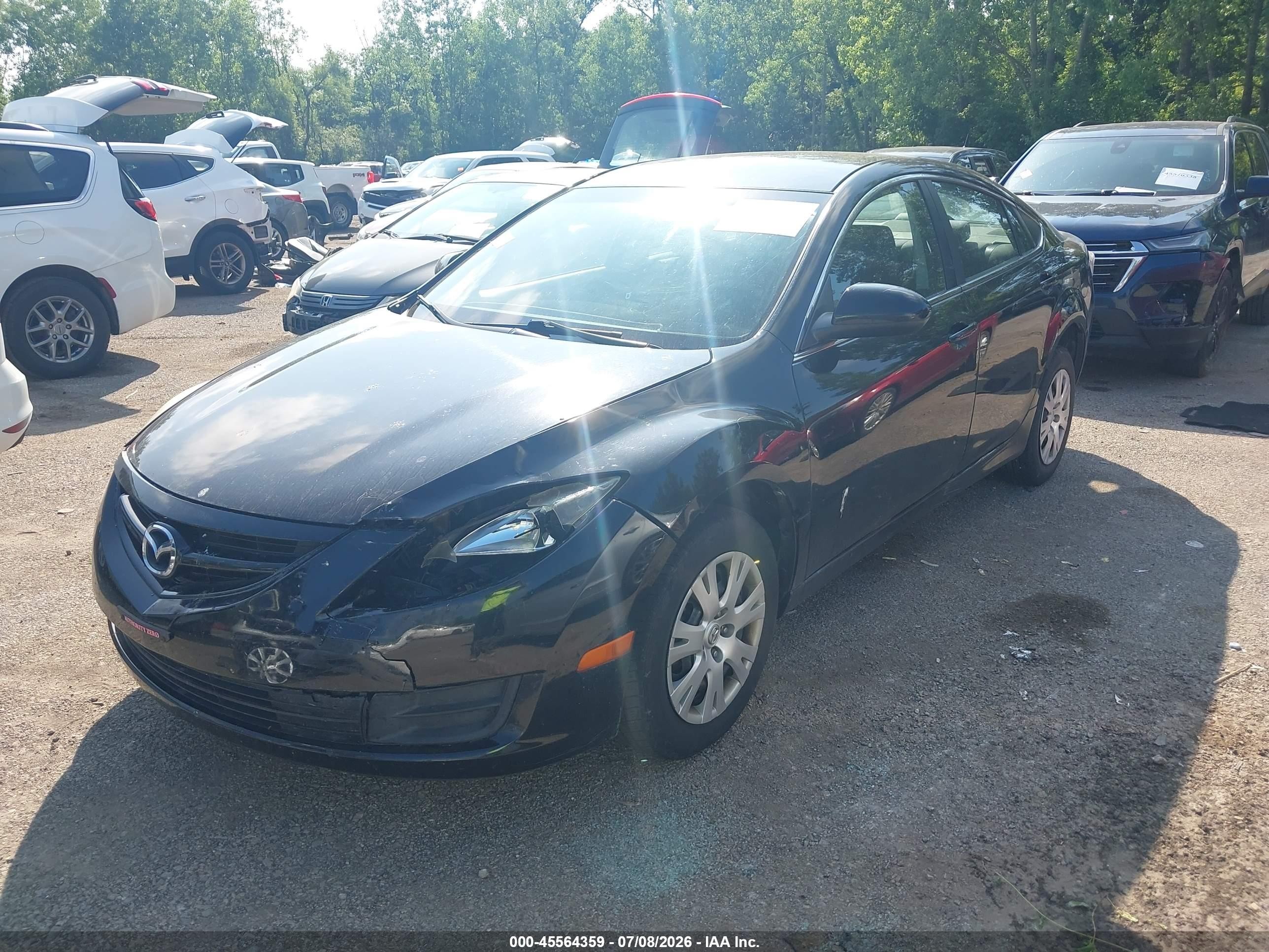 2012 Mazda Mazda6 I Sport Black vin: 1YVHZ8BHXC5M05827