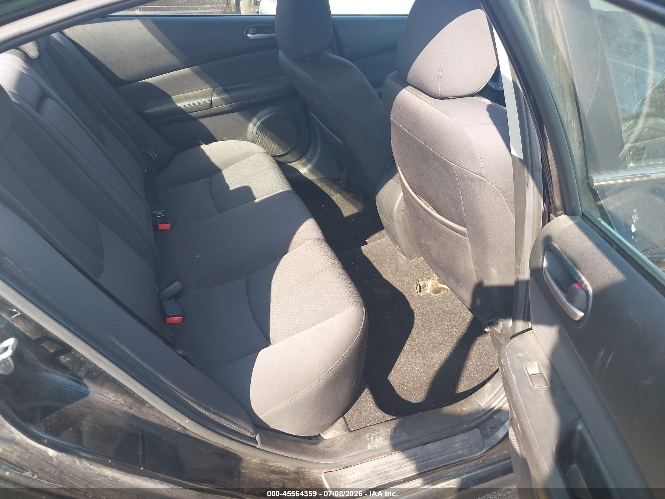 2012 Mazda Mazda6 I Sport Black vin: 1YVHZ8BHXC5M05827