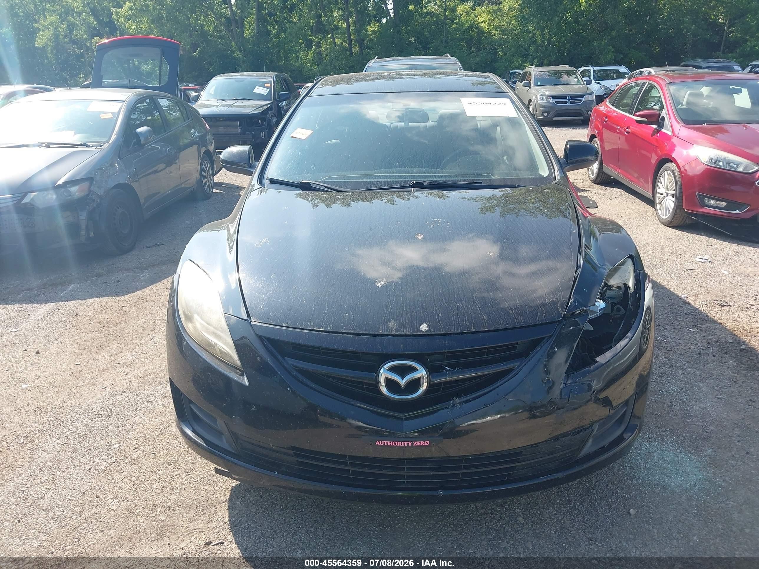 2012 Mazda Mazda6 I Sport Black vin: 1YVHZ8BHXC5M05827