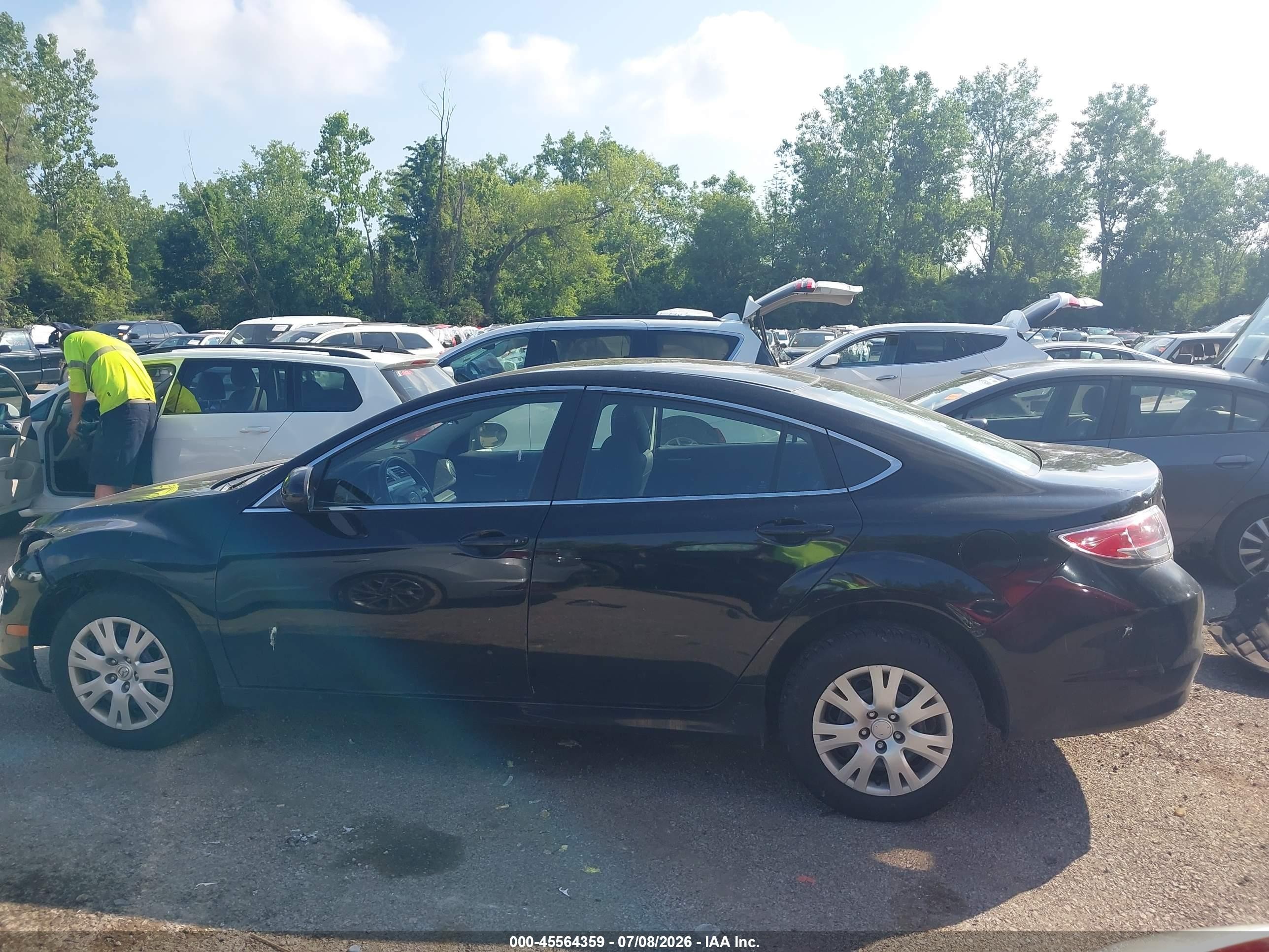 2012 Mazda Mazda6 I Sport Black vin: 1YVHZ8BHXC5M05827