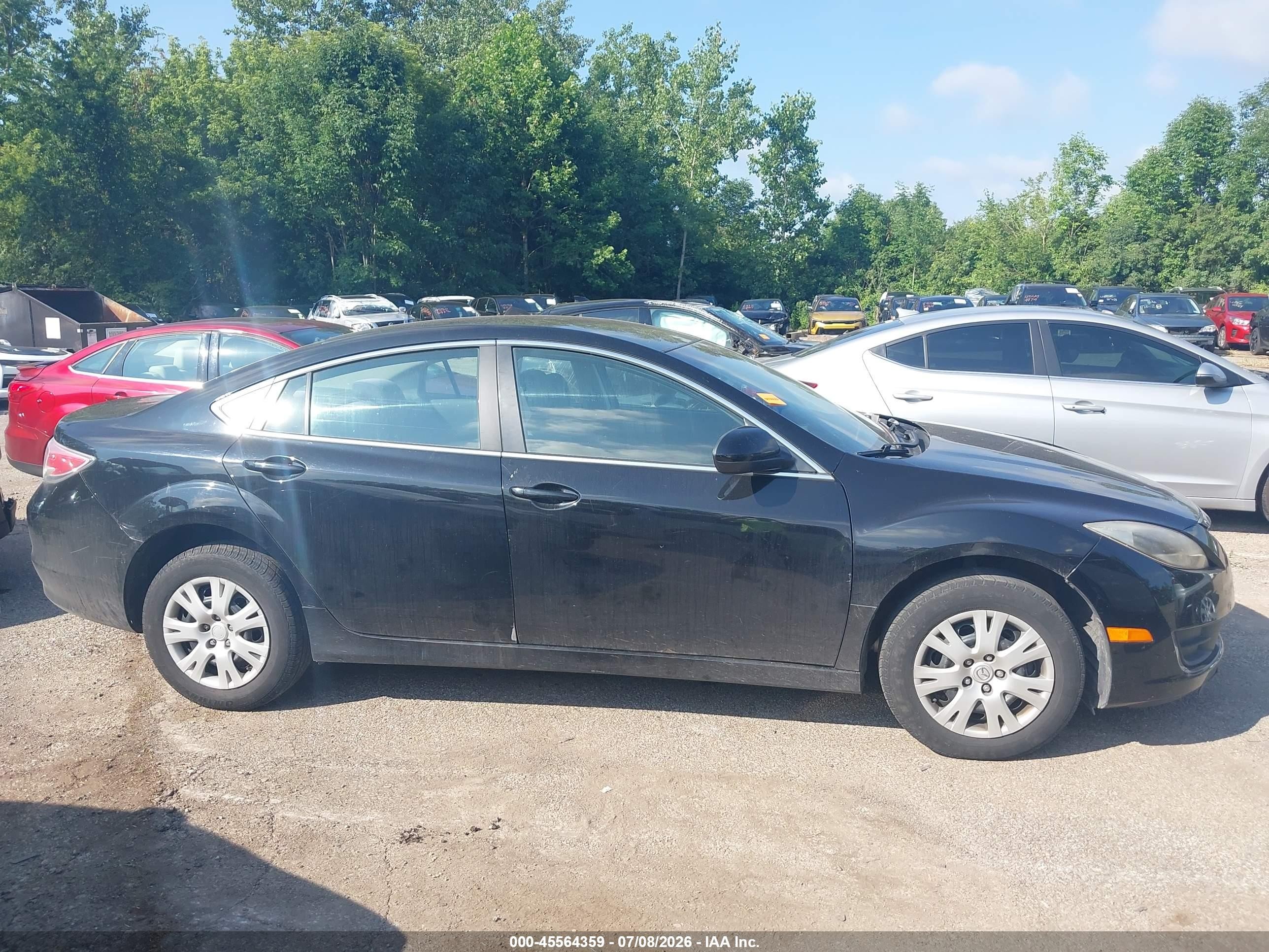 2012 Mazda Mazda6 I Sport Black vin: 1YVHZ8BHXC5M05827