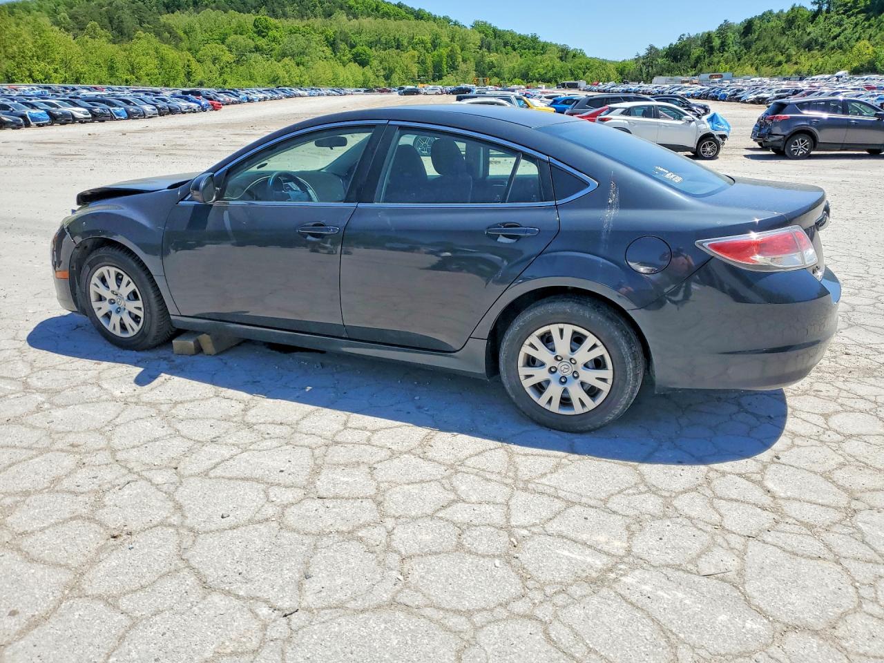 2012 Mazda 6 I Charcoal vin: 1YVHZ8BHXC5M06251