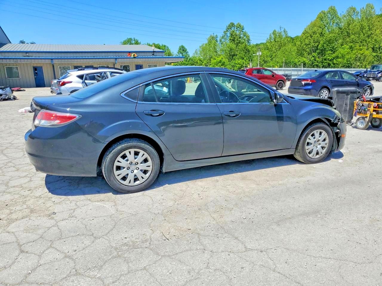 2012 Mazda 6 I Charcoal vin: 1YVHZ8BHXC5M06251