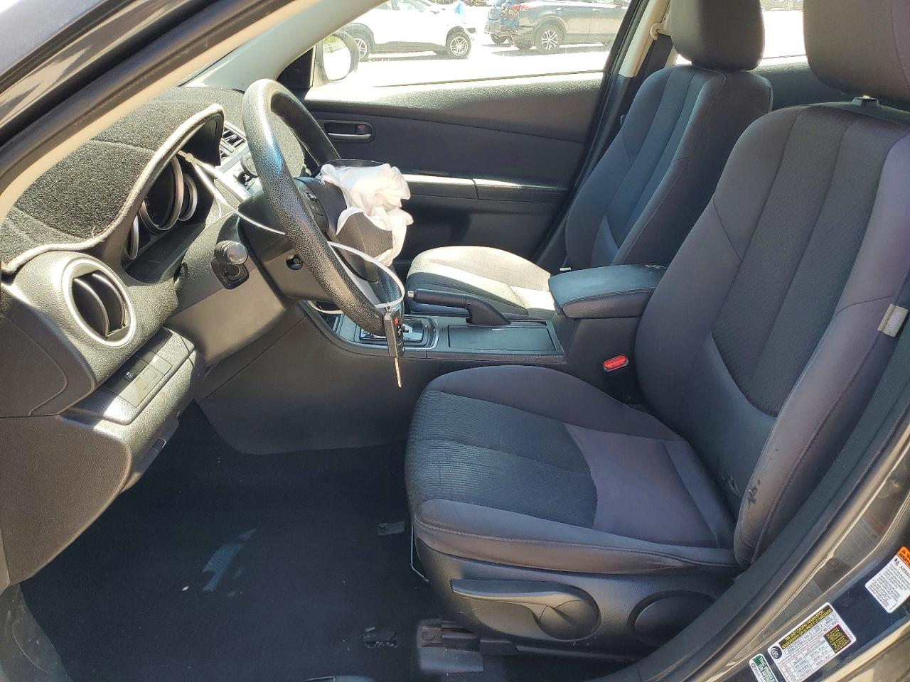 2012 Mazda 6 I Charcoal vin: 1YVHZ8BHXC5M06251