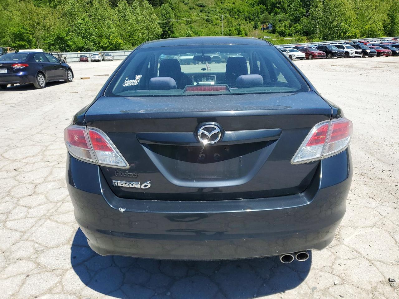 2012 Mazda 6 I Charcoal vin: 1YVHZ8BHXC5M06251