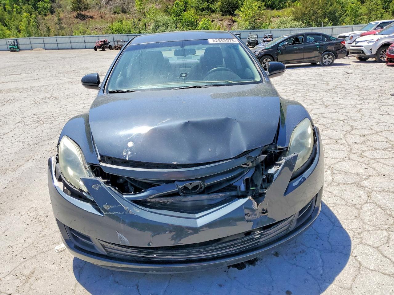 2012 Mazda 6 I Charcoal vin: 1YVHZ8BHXC5M06251
