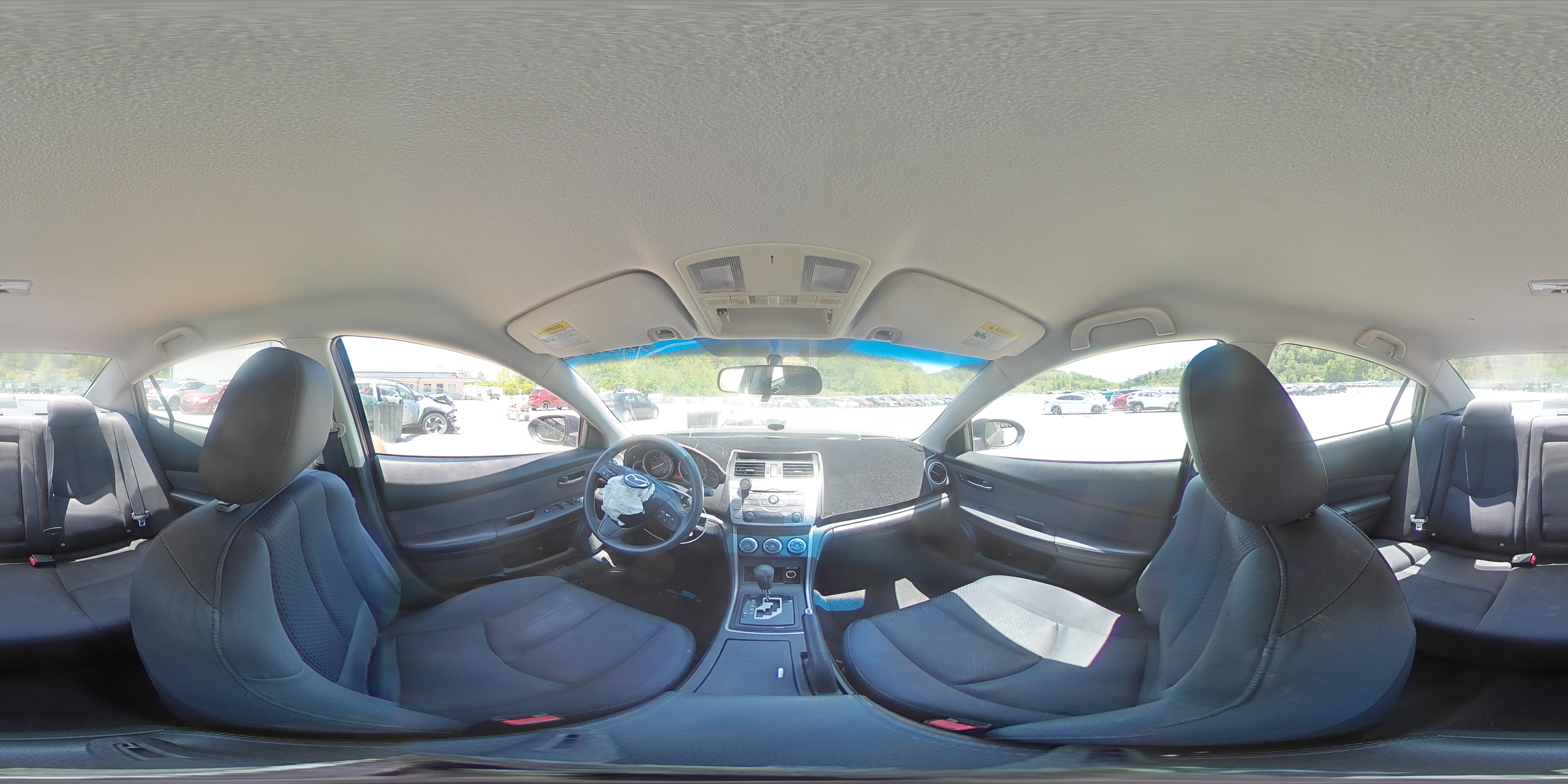 2012 Mazda 6 I Charcoal vin: 1YVHZ8BHXC5M06251