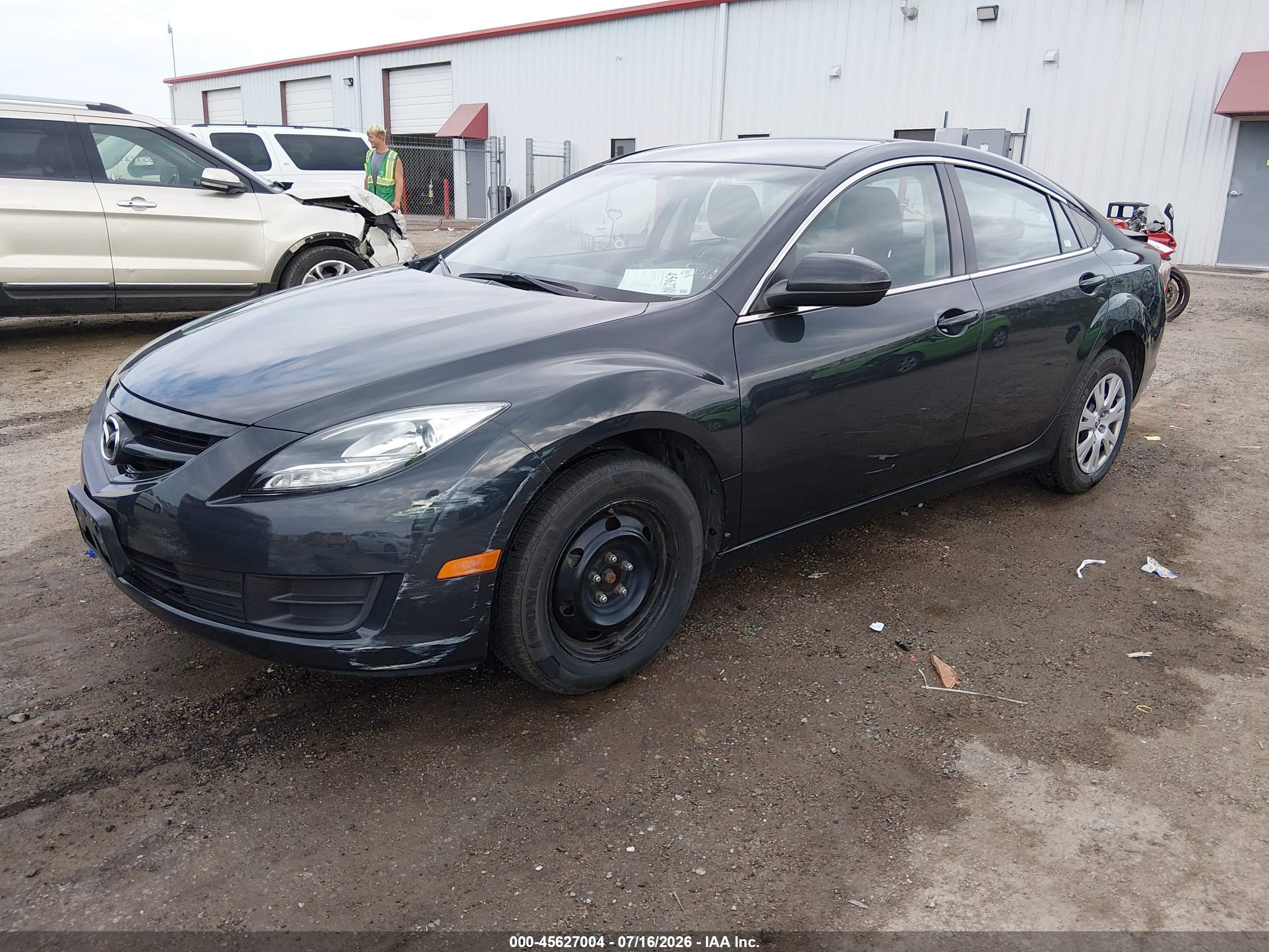 2012 Mazda Mazda6 I Sport Black vin: 1YVHZ8BHXC5M29996