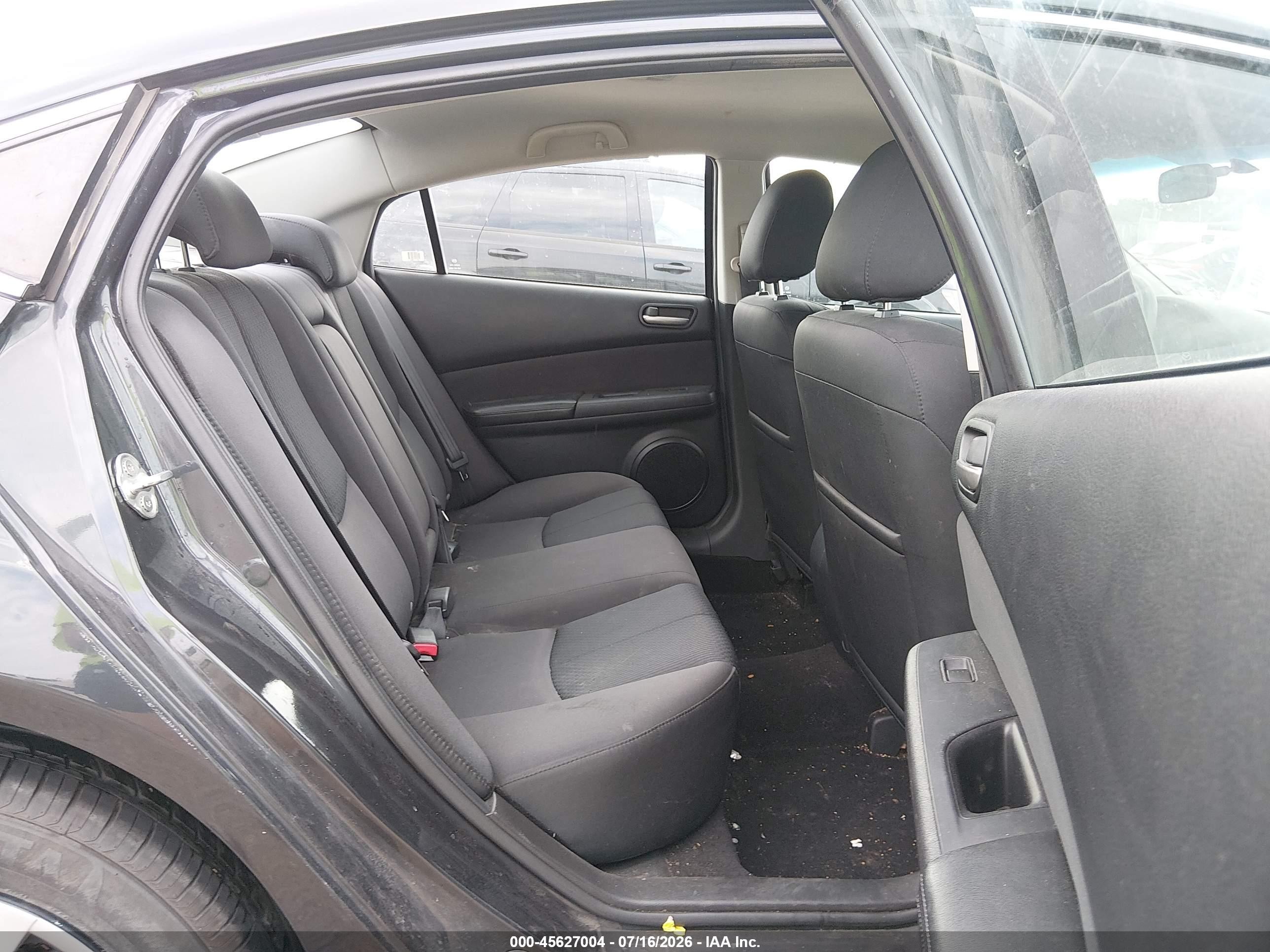 2012 Mazda Mazda6 I Sport Black vin: 1YVHZ8BHXC5M29996