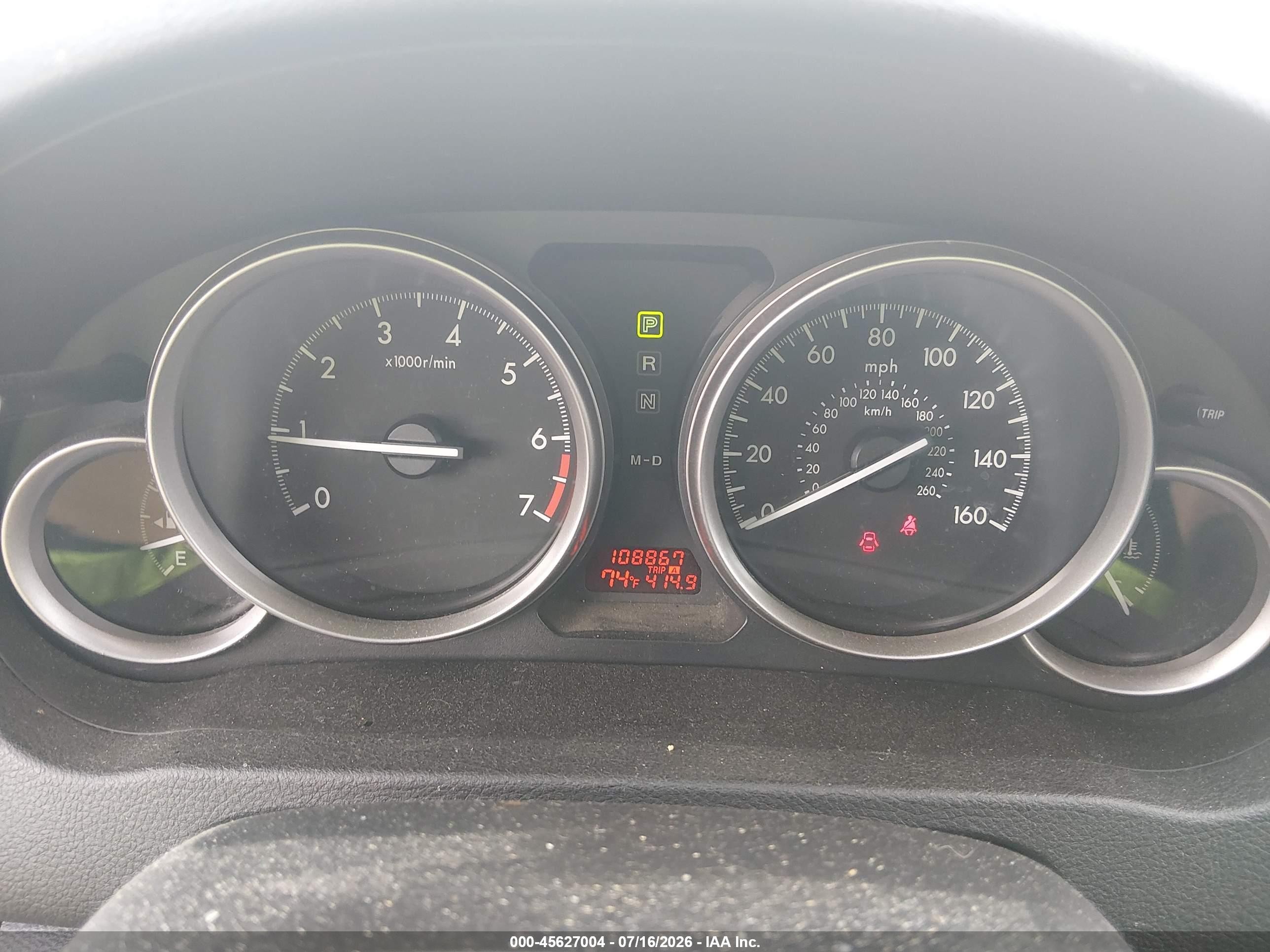 2012 Mazda Mazda6 I Sport Black vin: 1YVHZ8BHXC5M29996