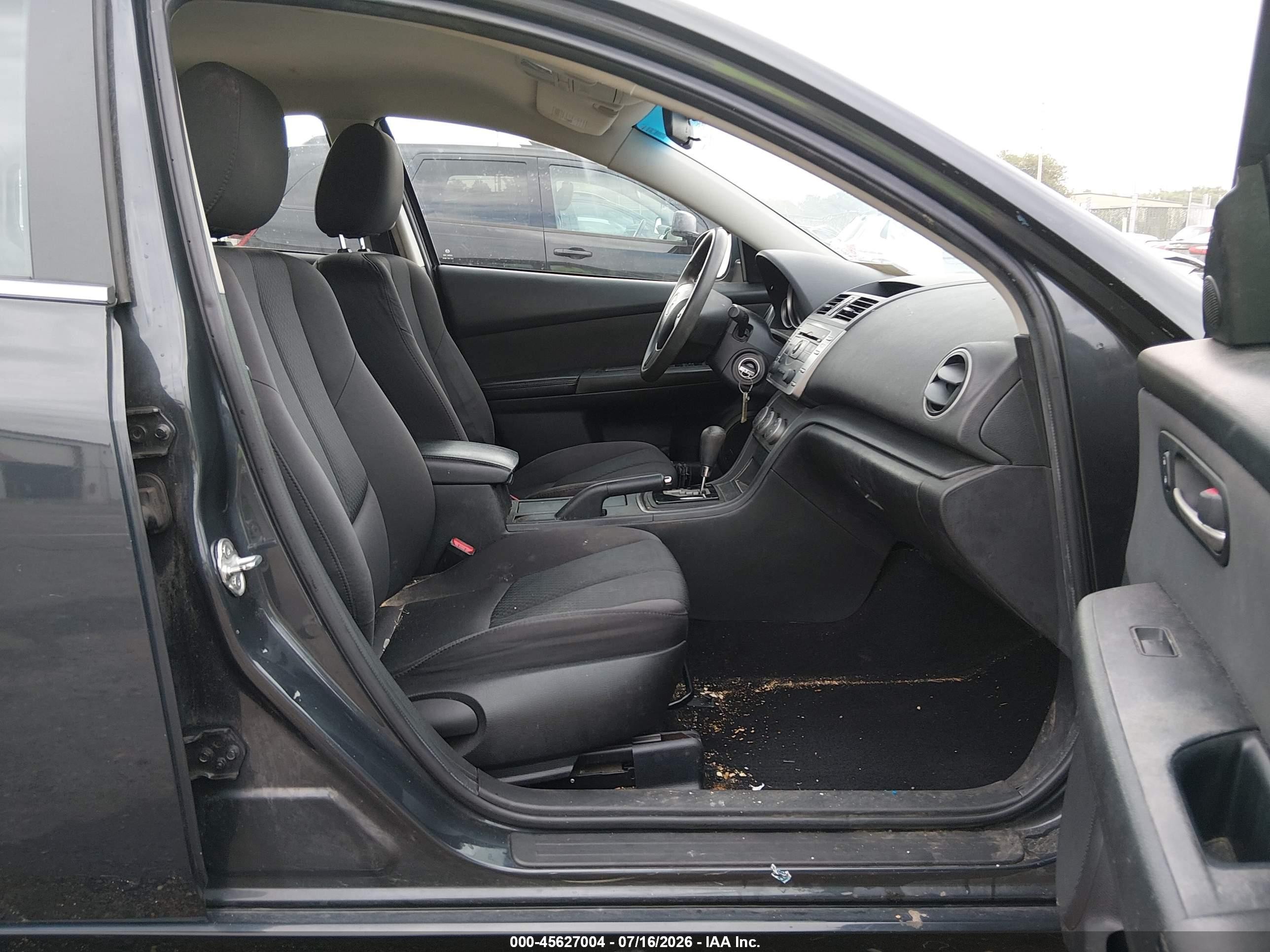 2012 Mazda Mazda6 I Sport Black vin: 1YVHZ8BHXC5M29996