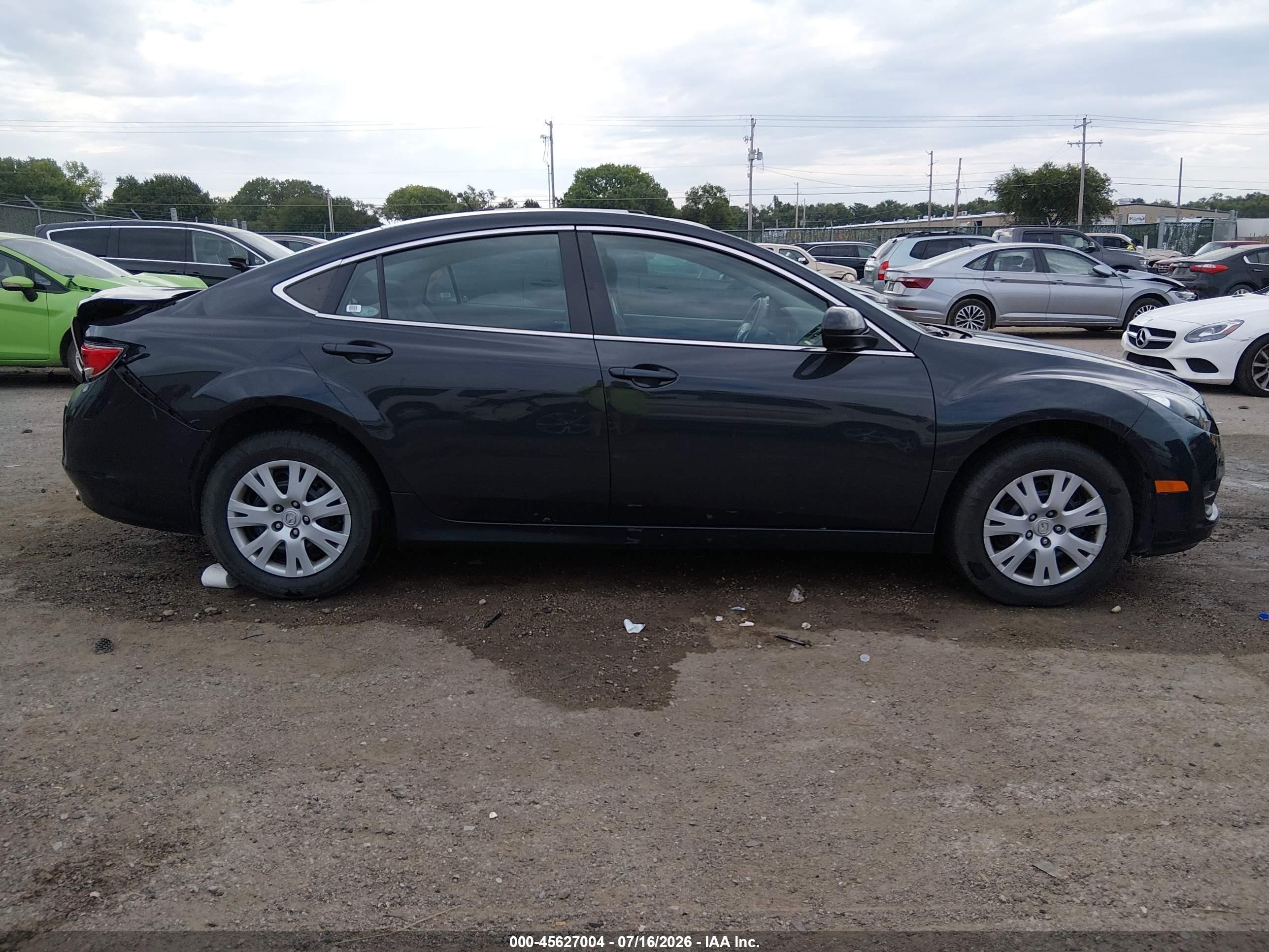 2012 Mazda Mazda6 I Sport Black vin: 1YVHZ8BHXC5M29996