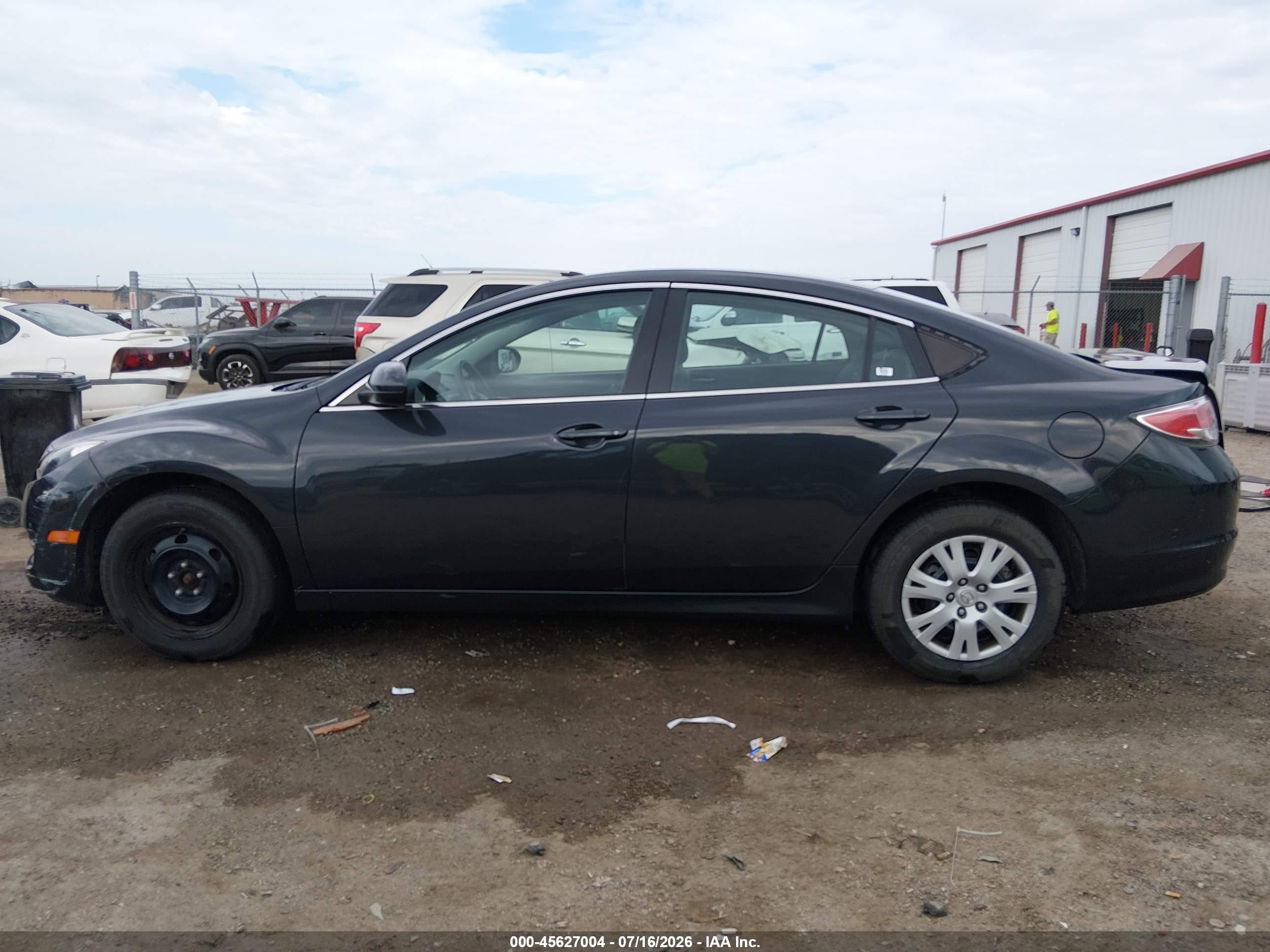 2012 Mazda Mazda6 I Sport Black vin: 1YVHZ8BHXC5M29996