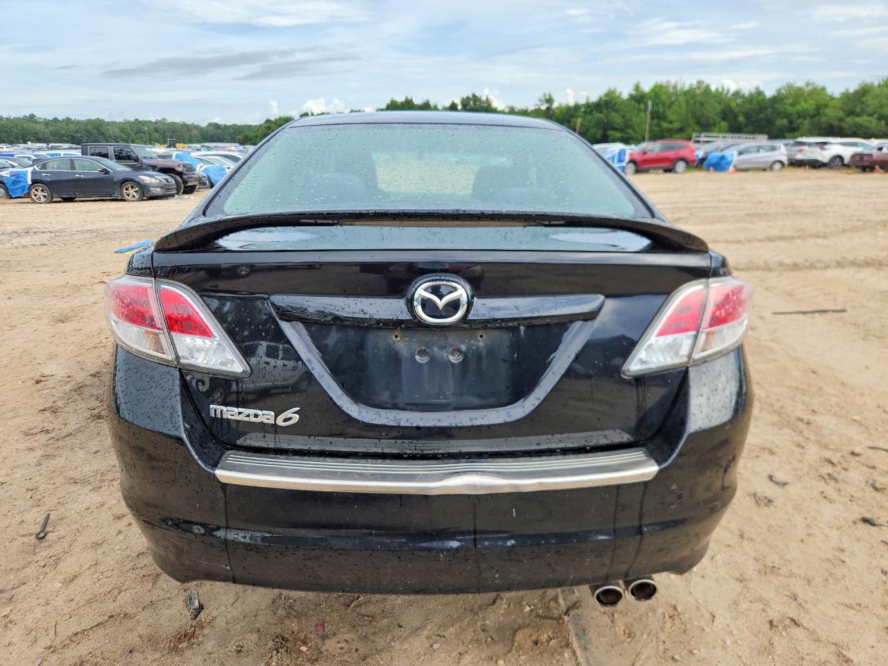 2012 Mazda 6 I Black vin: 1YVHZ8BHXC5M31845