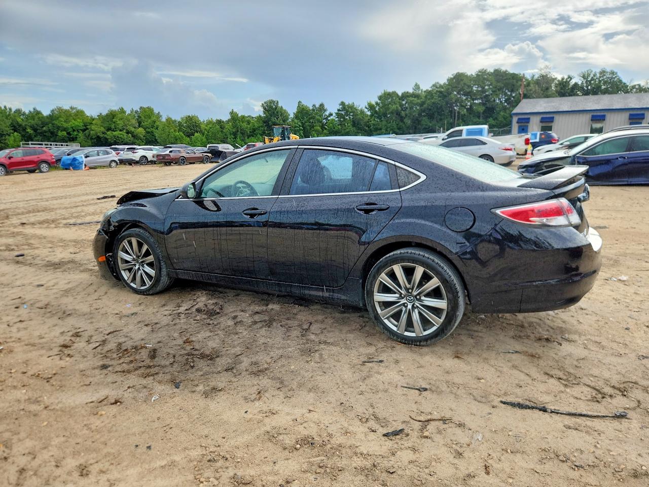 2012 Mazda 6 I Black vin: 1YVHZ8BHXC5M31845