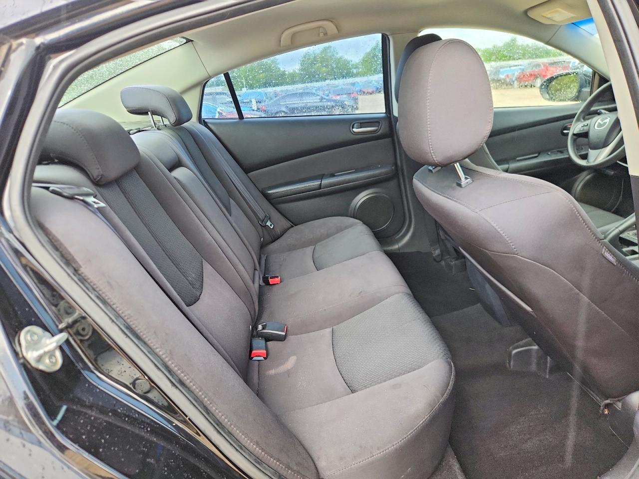 2012 Mazda 6 I Black vin: 1YVHZ8BHXC5M31845