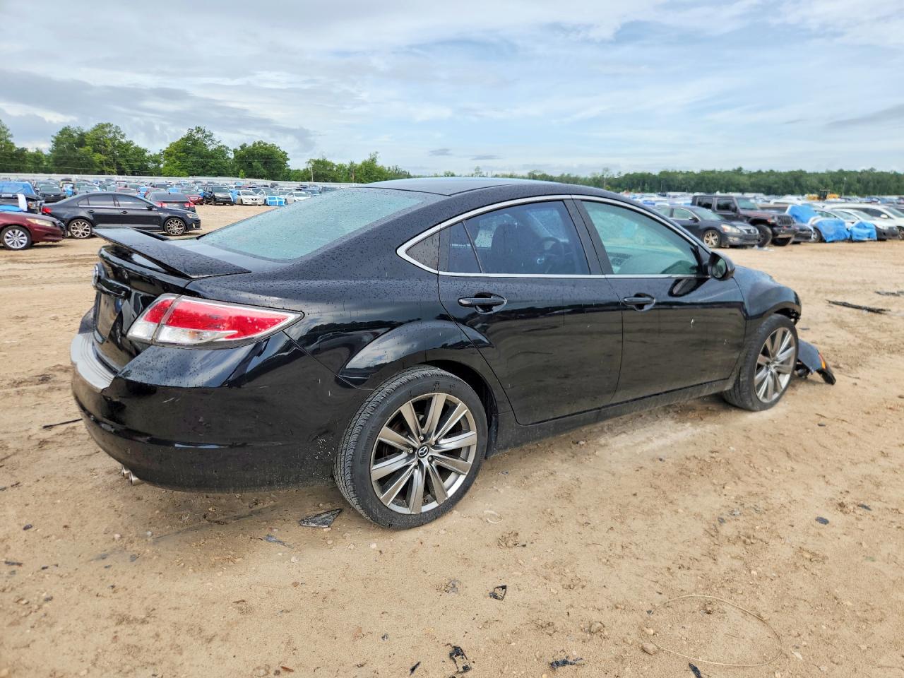 2012 Mazda 6 I Black vin: 1YVHZ8BHXC5M31845