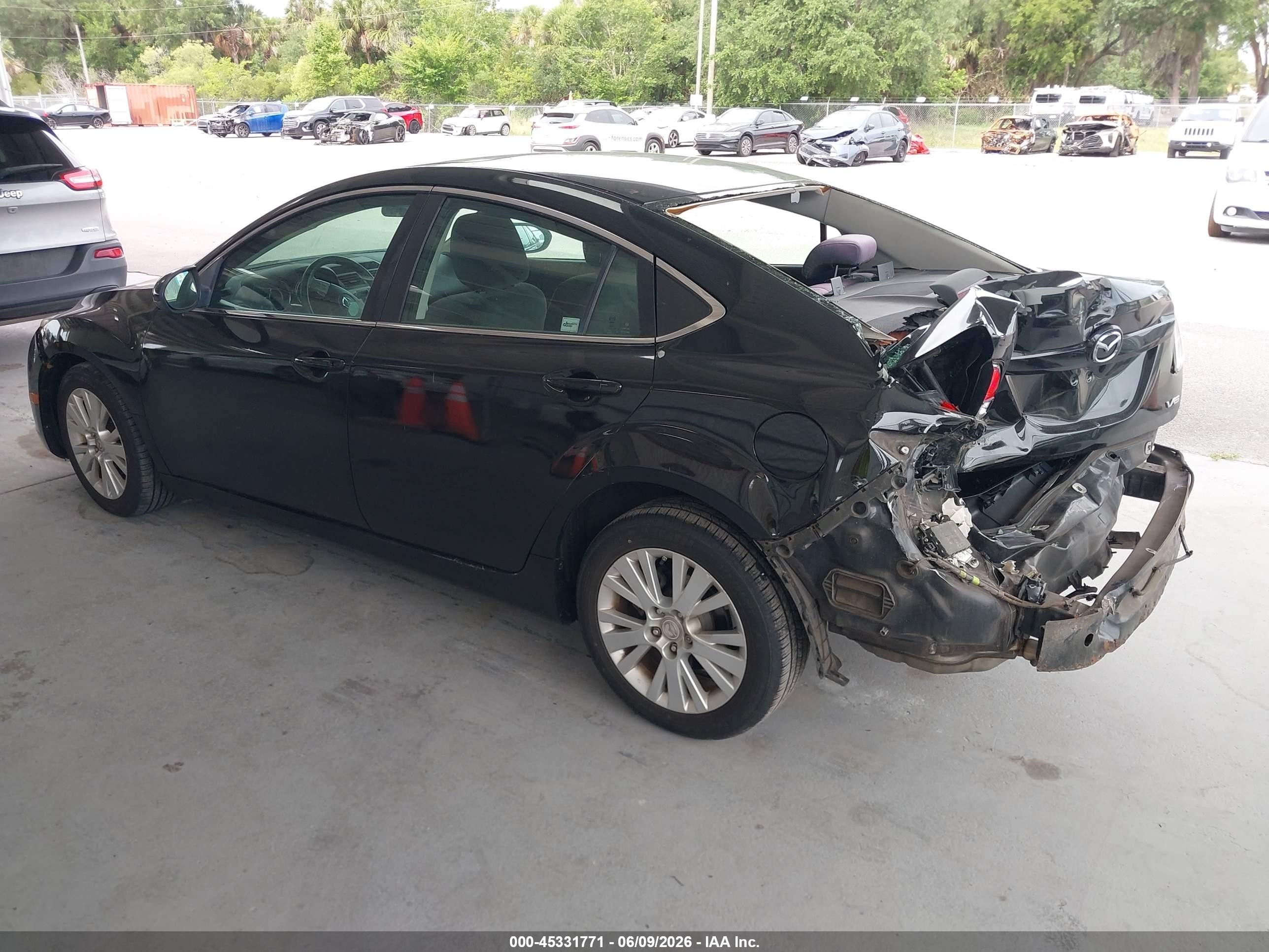 2010 Mazda Mazda6 S Touring Plus Black vin: 1YVHZ8CB0A5M03172