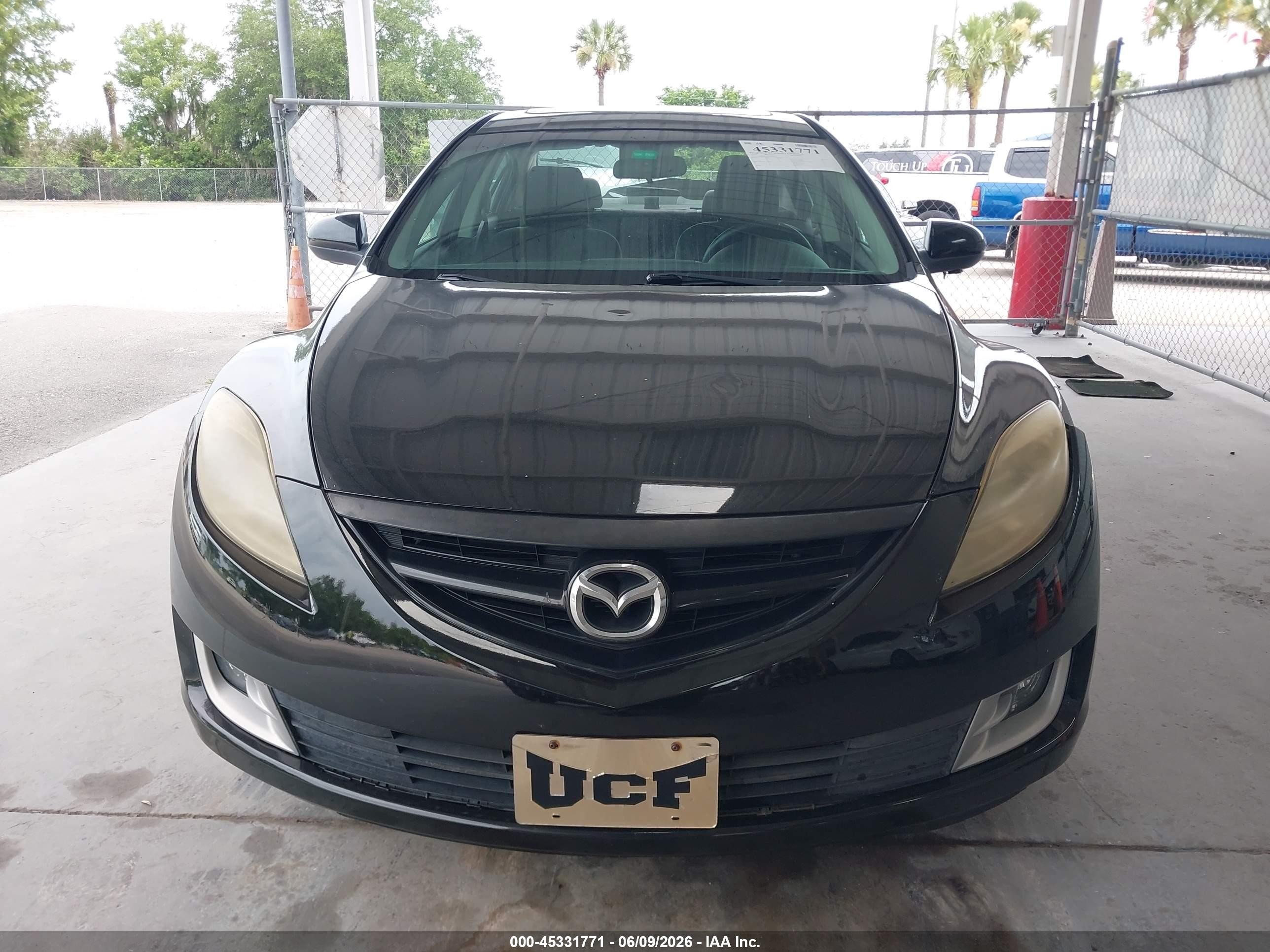 2010 Mazda Mazda6 S Touring Plus Black vin: 1YVHZ8CB0A5M03172