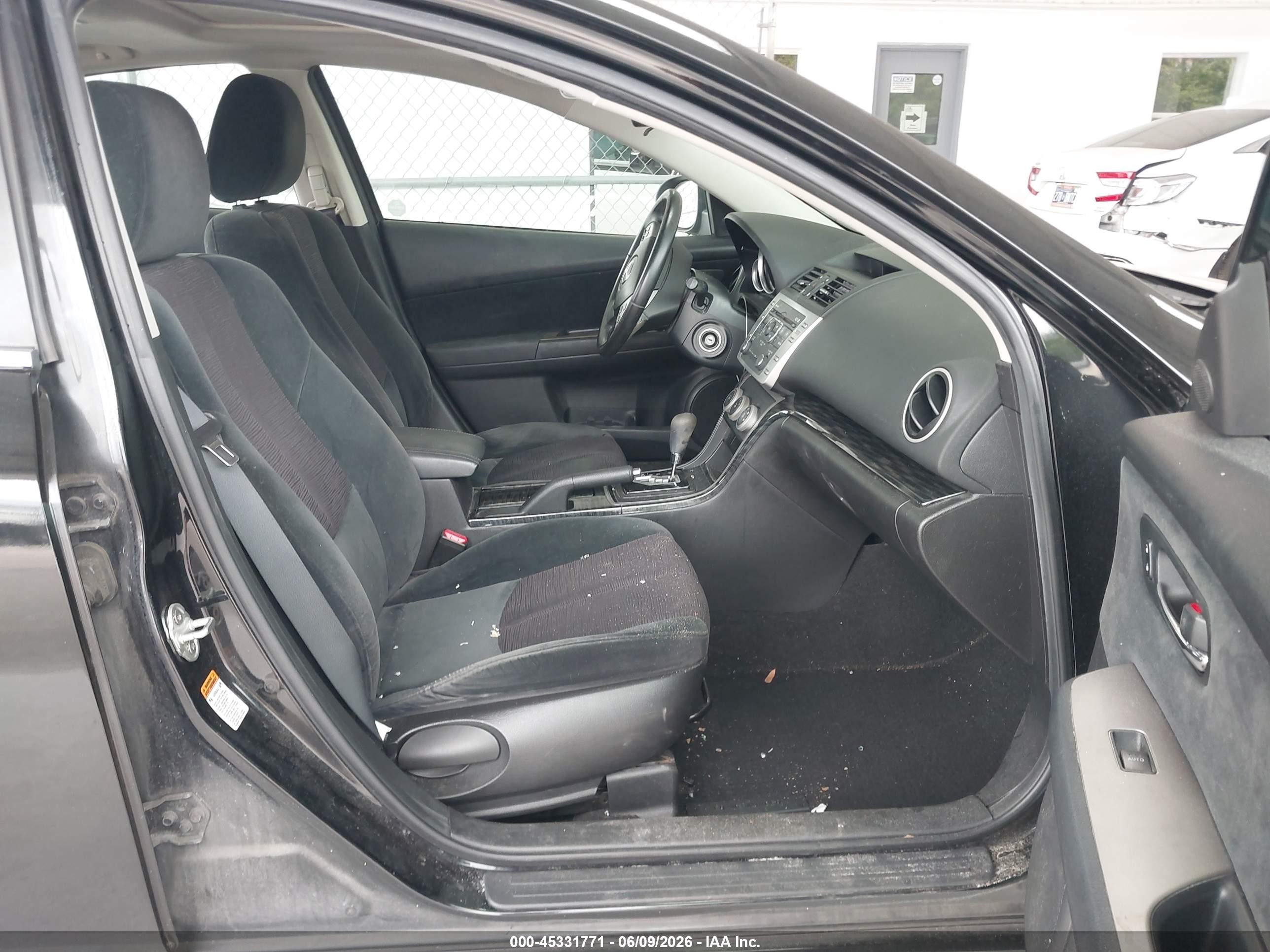 2010 Mazda Mazda6 S Touring Plus Black vin: 1YVHZ8CB0A5M03172