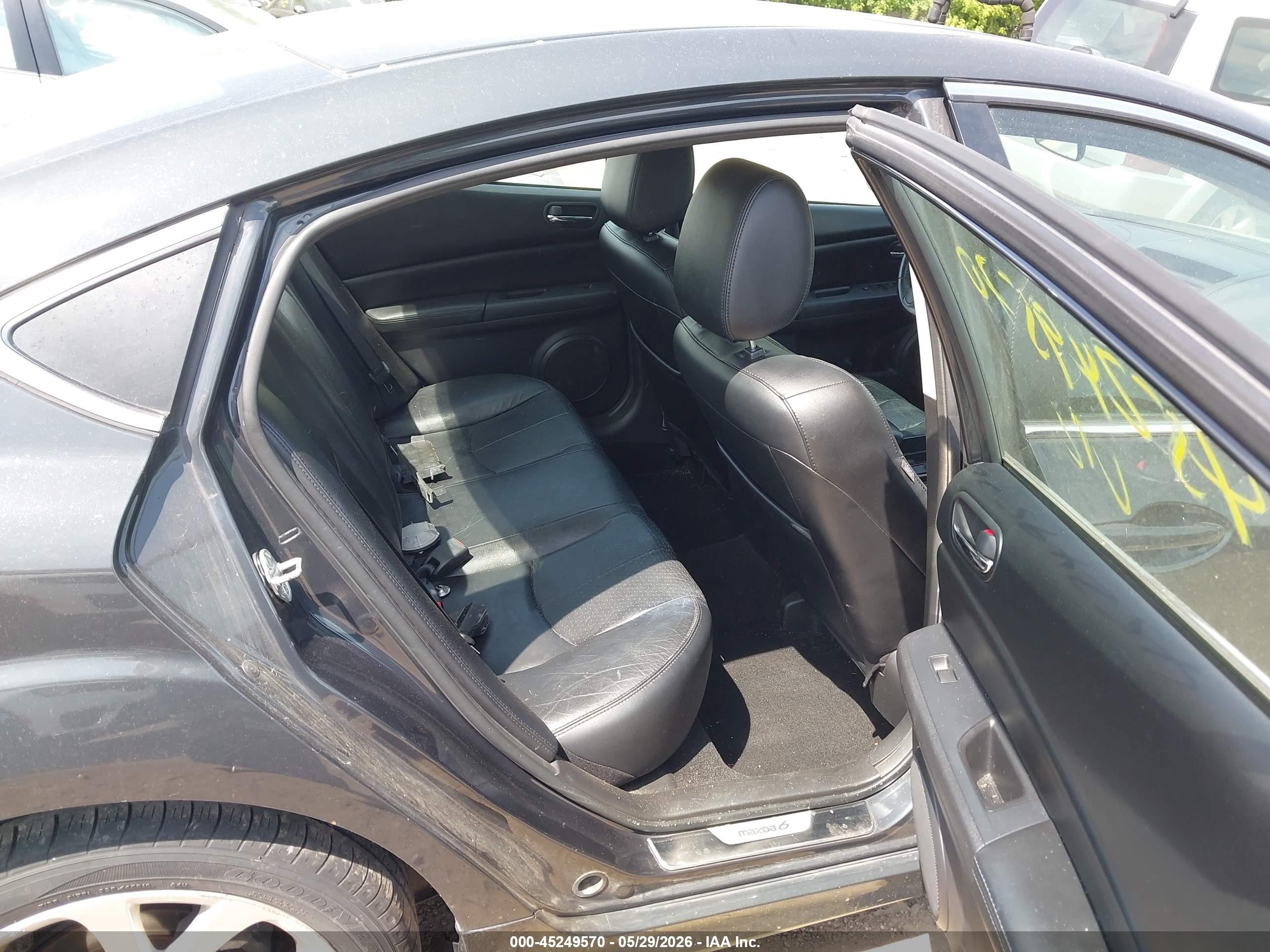 2013 Mazda Mazda6 S Grand Touring Gray vin: 1YVHZ8CB0D5M03435