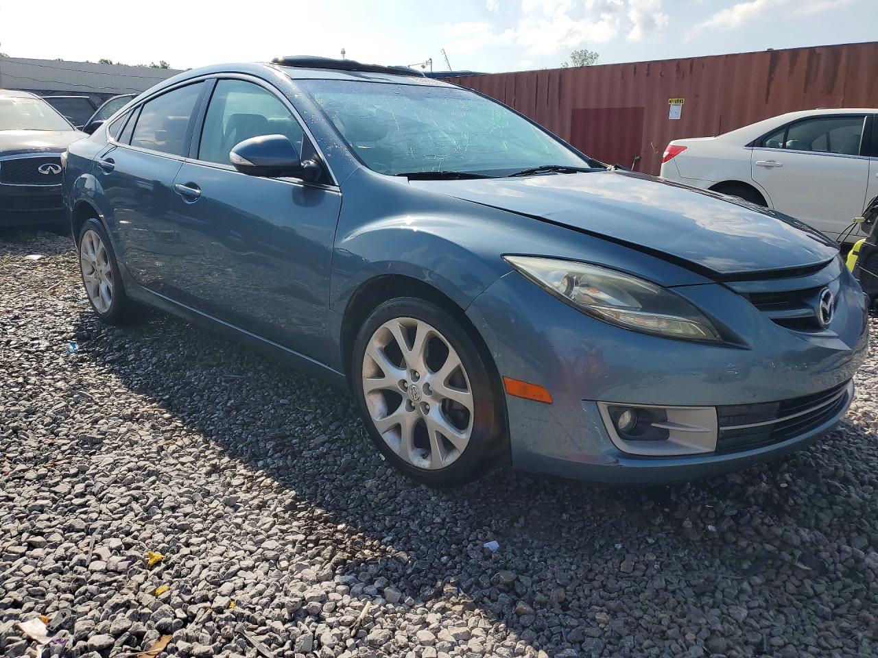 2012 Mazda 6 S Серый vin: 1YVHZ8CB1C5M04091