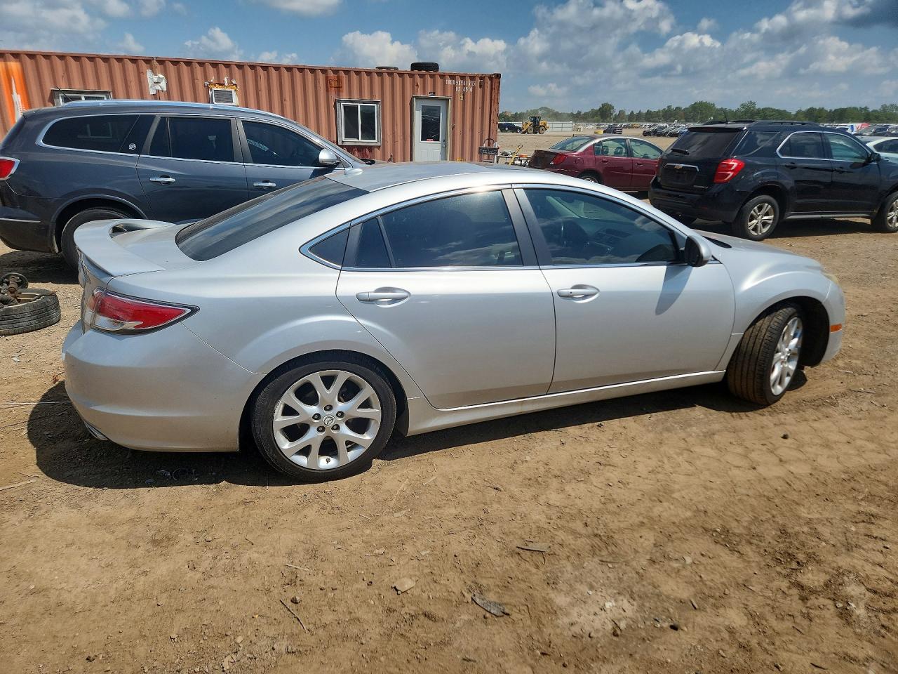 2010 Mazda 6 S Silver vin: 1YVHZ8CB2A5M40076