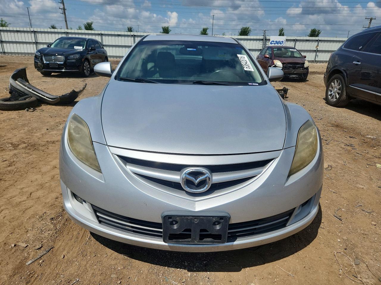 2010 Mazda 6 S Silver vin: 1YVHZ8CB2A5M40076