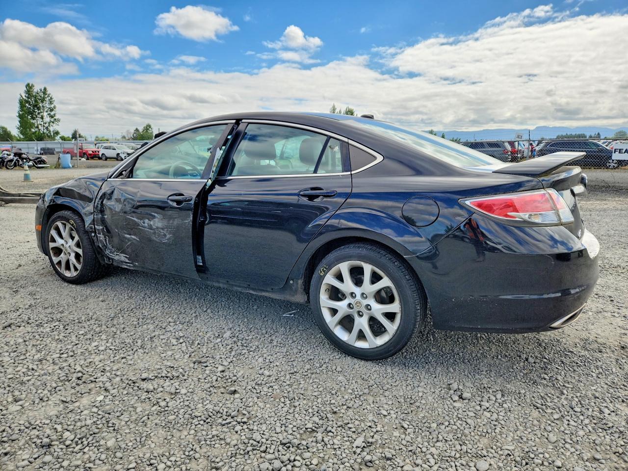 2011 Mazda 6 S Black vin: 1YVHZ8CB2B5M08696