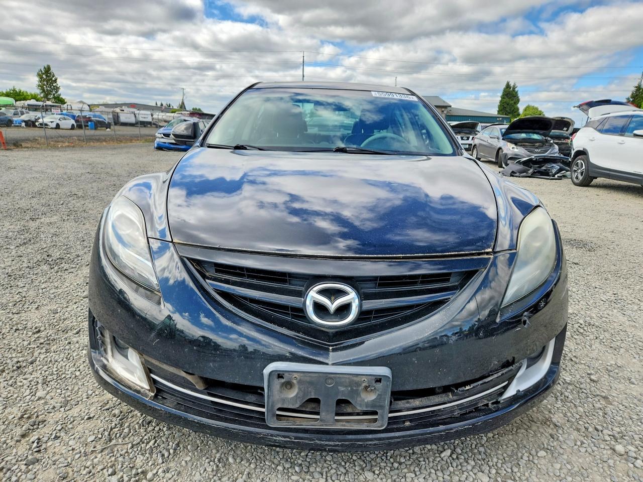 2011 Mazda 6 S Black vin: 1YVHZ8CB2B5M08696