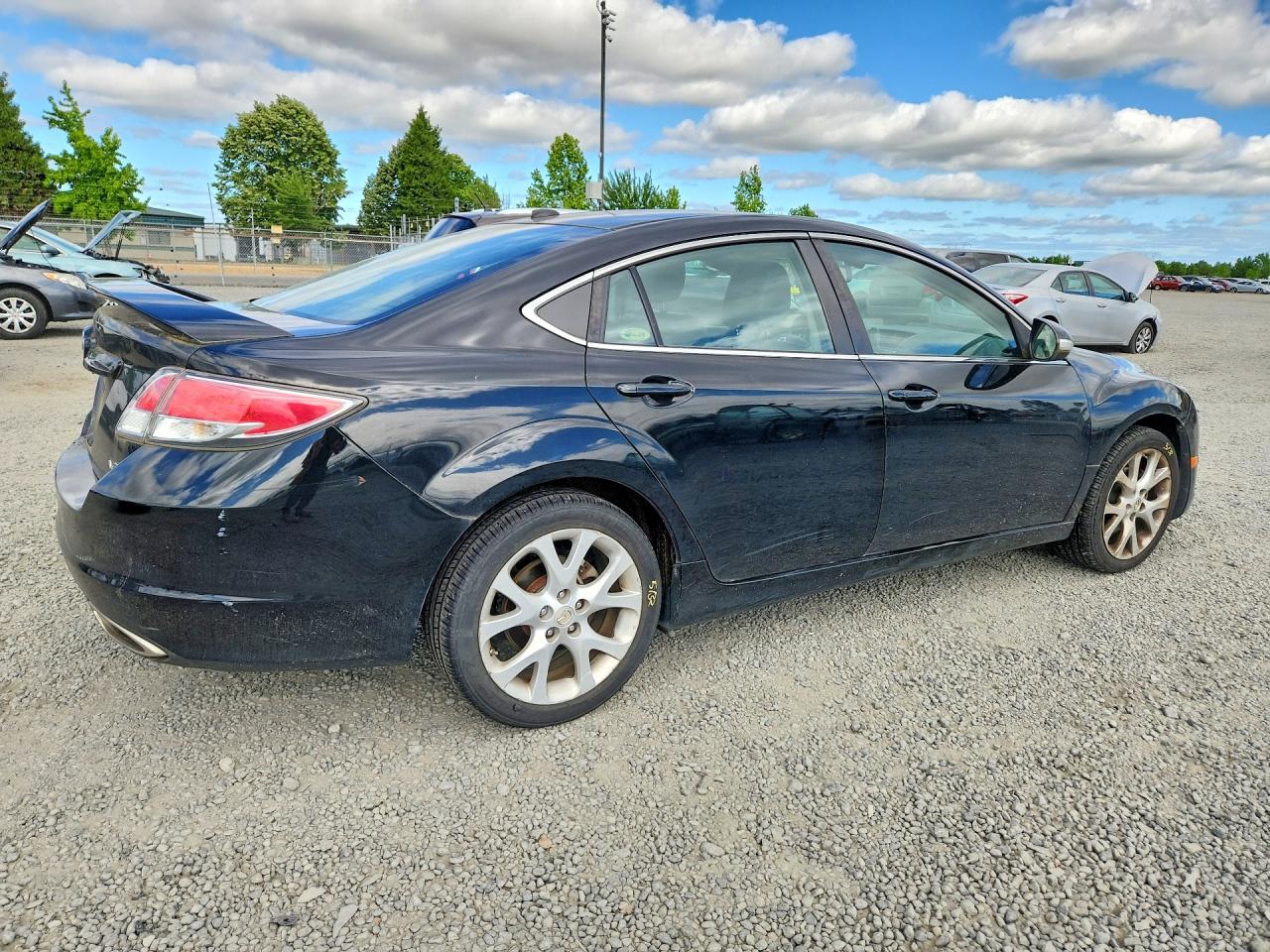 2011 Mazda 6 S Black vin: 1YVHZ8CB2B5M08696