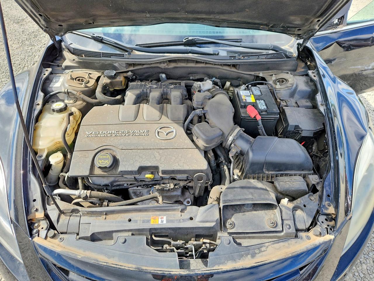 2011 Mazda 6 S Black vin: 1YVHZ8CB2B5M08696