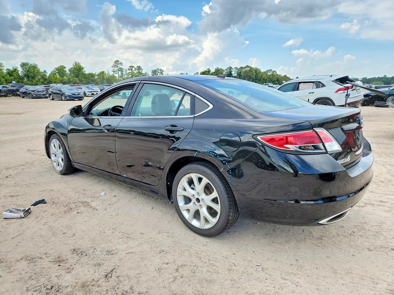 2012 Mazda 6 S Black vin: 1YVHZ8CB2C5M14208