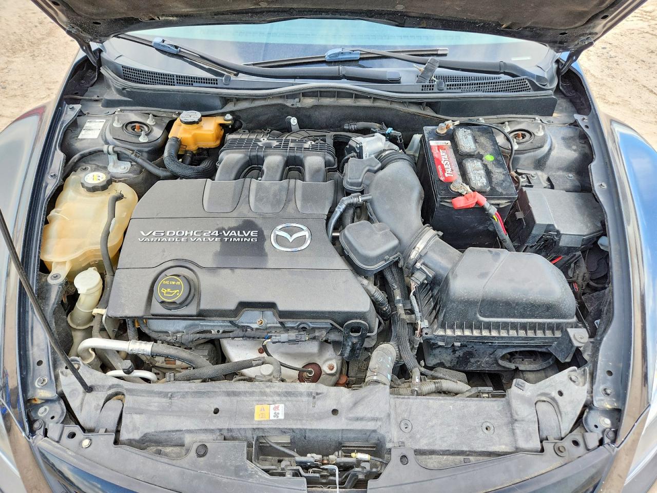 2012 Mazda 6 S Black vin: 1YVHZ8CB2C5M14208