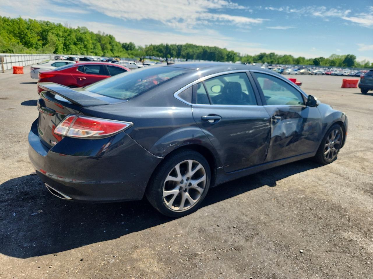 2012 Mazda 6 S Gray vin: 1YVHZ8CB3C5M33060