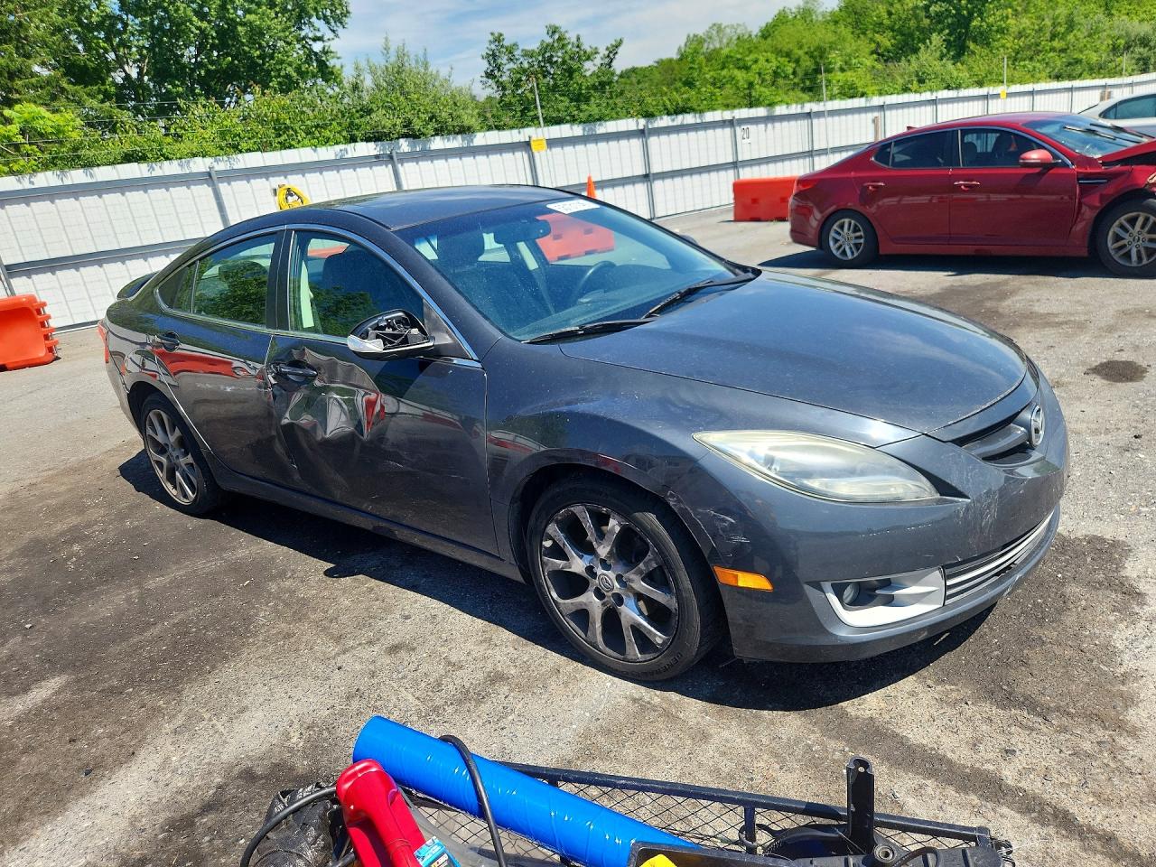 2012 Mazda 6 S Gray vin: 1YVHZ8CB3C5M33060