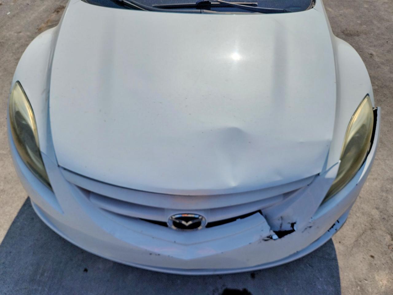 2011 Mazda 6 S White vin: 1YVHZ8CB4B5M15701