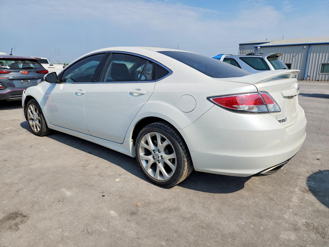 2011 Mazda 6 S White vin: 1YVHZ8CB4B5M15701
