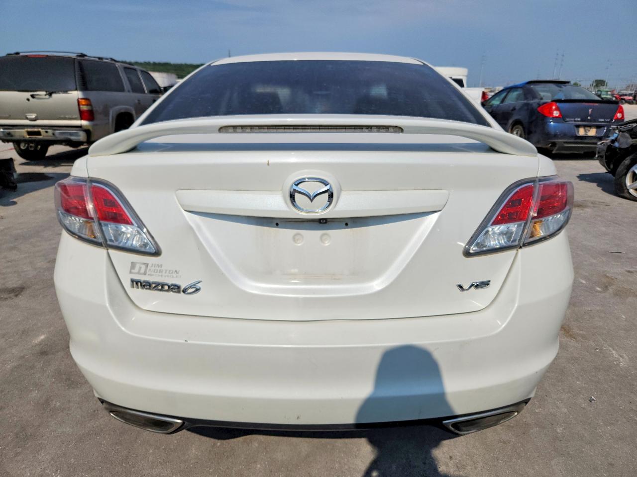 2011 Mazda 6 S White vin: 1YVHZ8CB4B5M15701