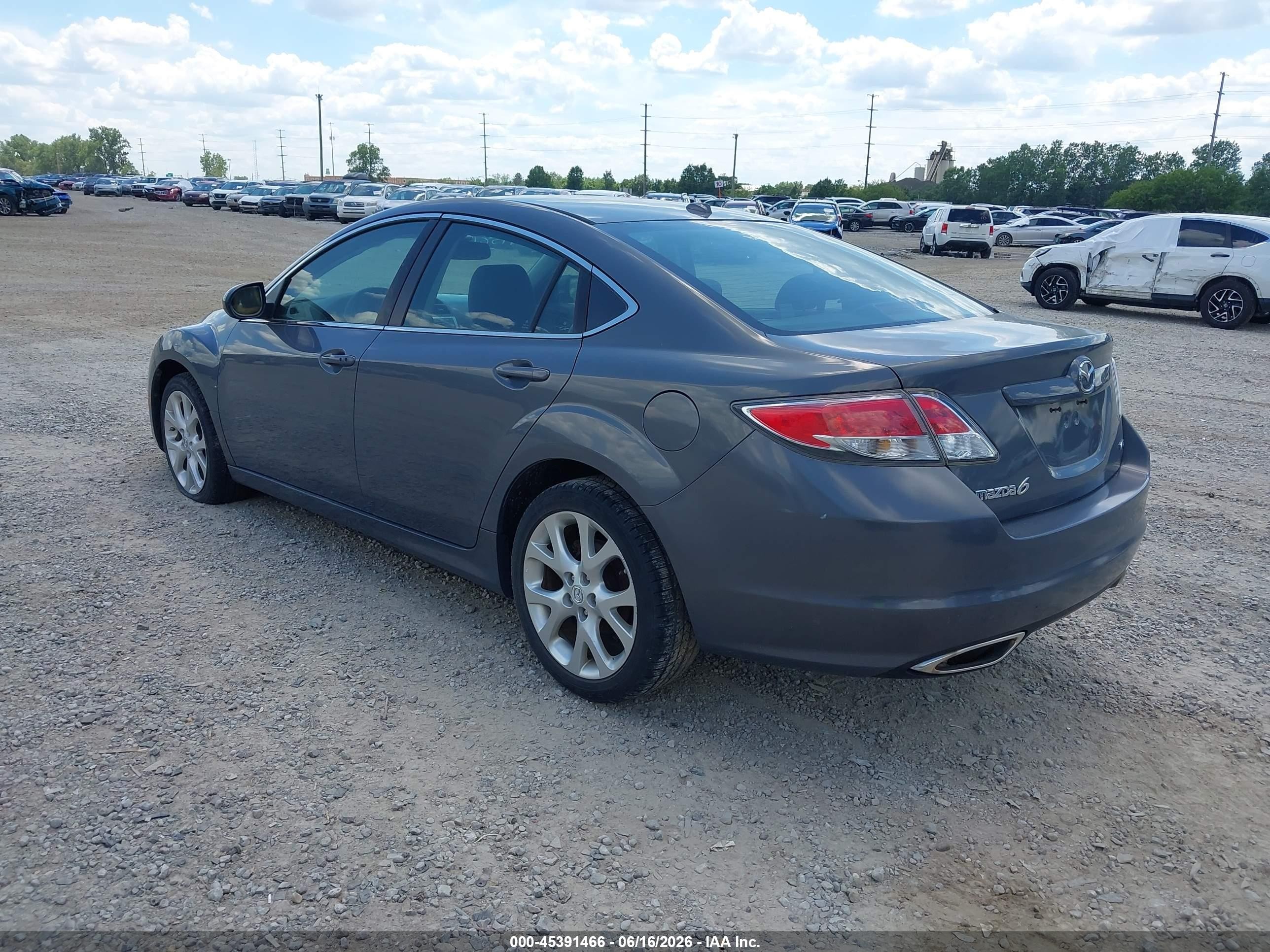 2010 Mazda Mazda6 S Grand Touring Light Blue vin: 1YVHZ8CB7A5M00740