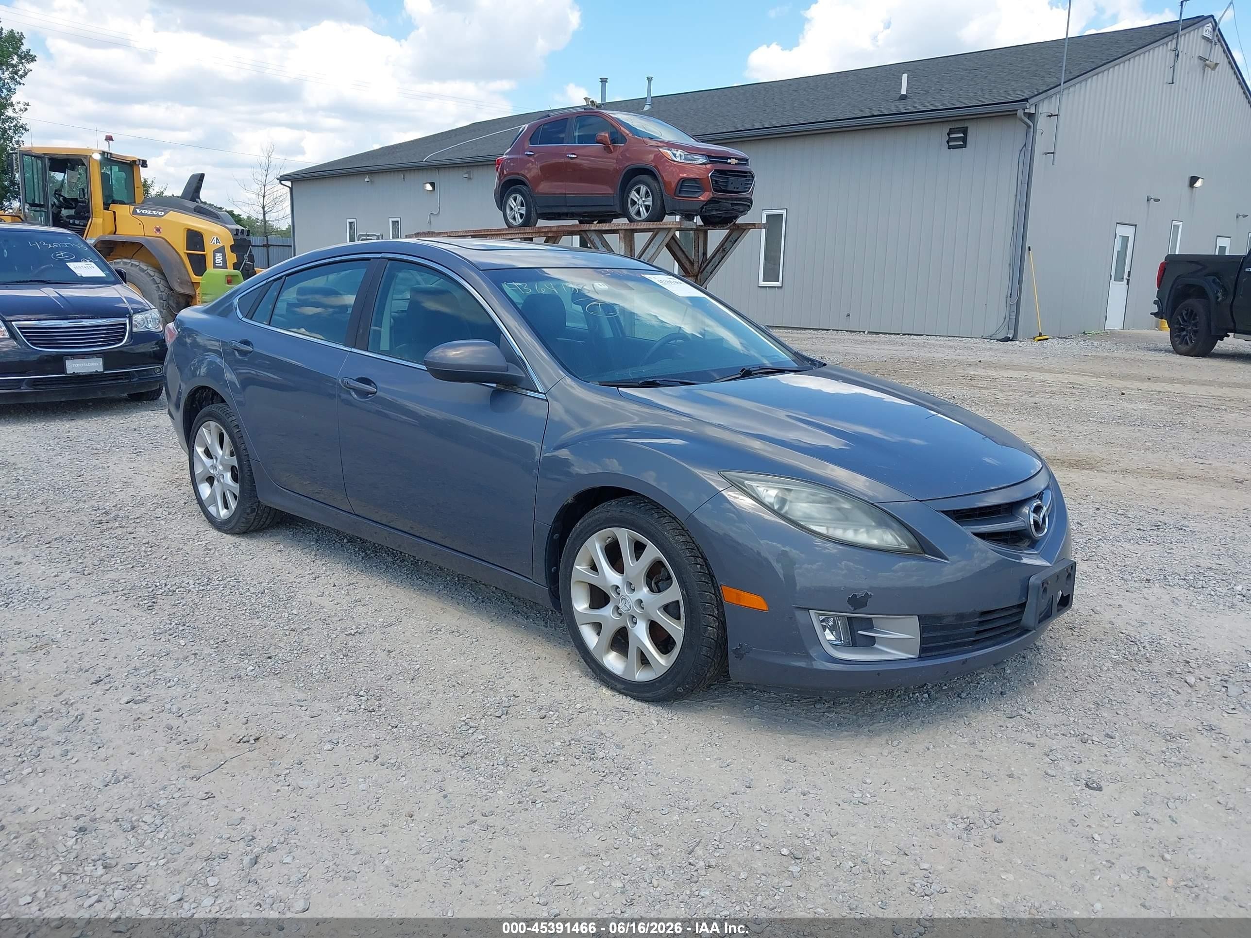 2010 Mazda Mazda6 S Grand Touring Light Blue vin: 1YVHZ8CB7A5M00740