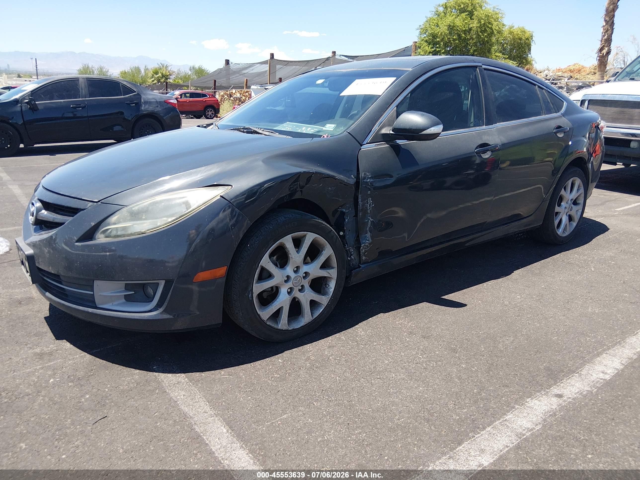 2013 Mazda Mazda6 S Grand Touring Gray vin: 1YVHZ8CB8D5M11251