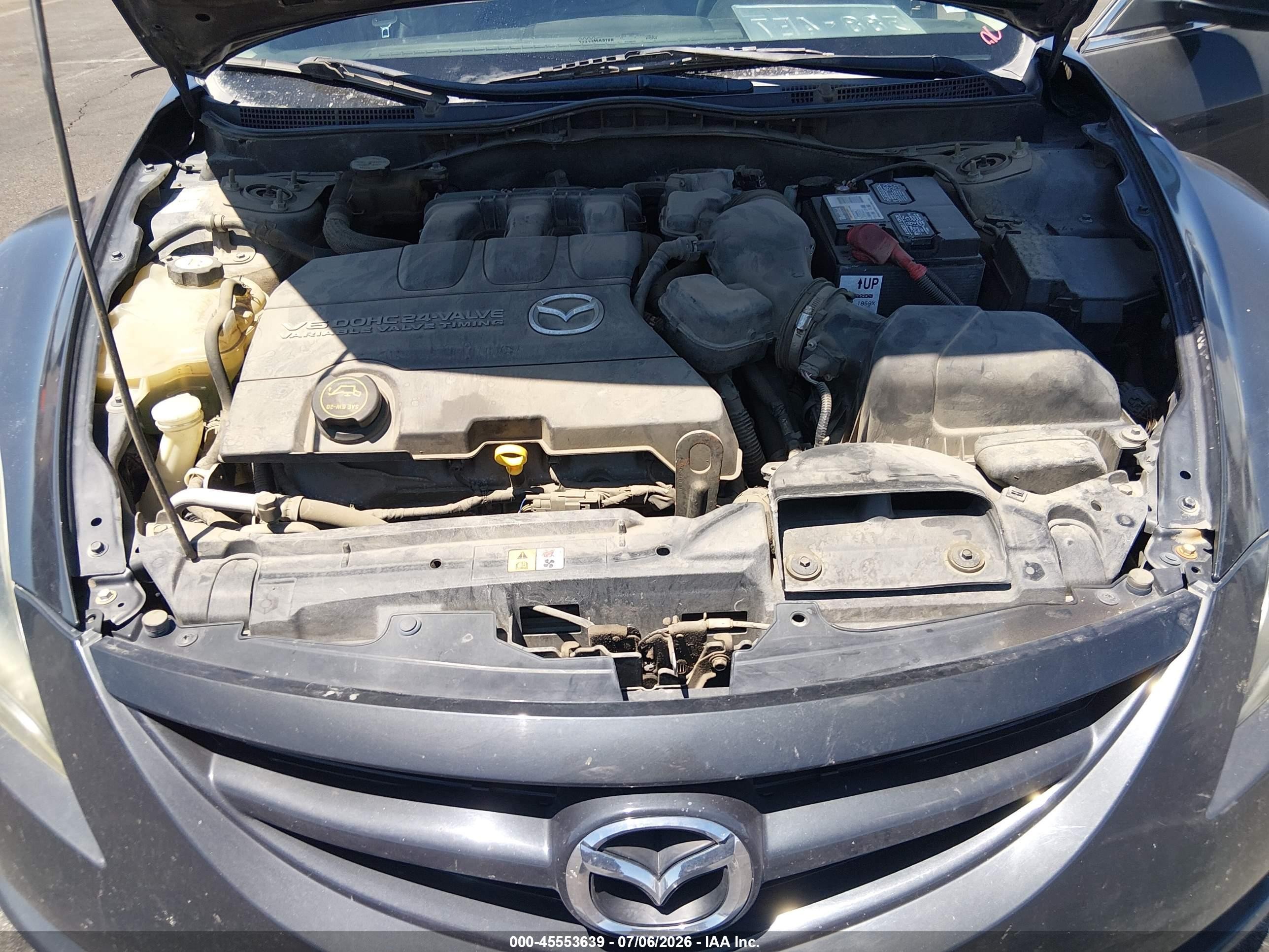 2013 Mazda Mazda6 S Grand Touring Gray vin: 1YVHZ8CB8D5M11251