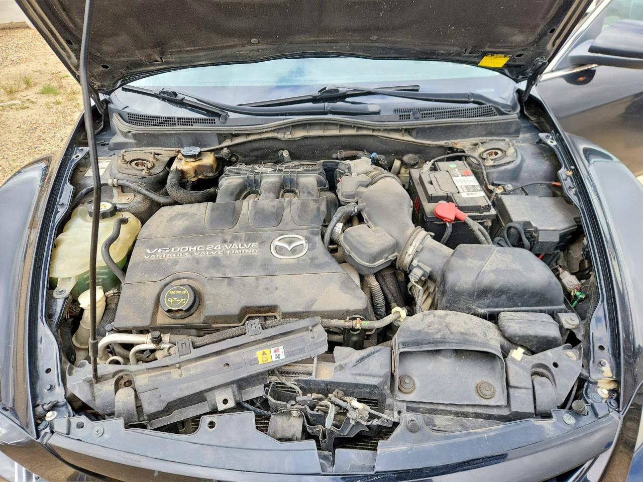 2010 Mazda 6 S Black vin: 1YVHZ8CB9A5M29088