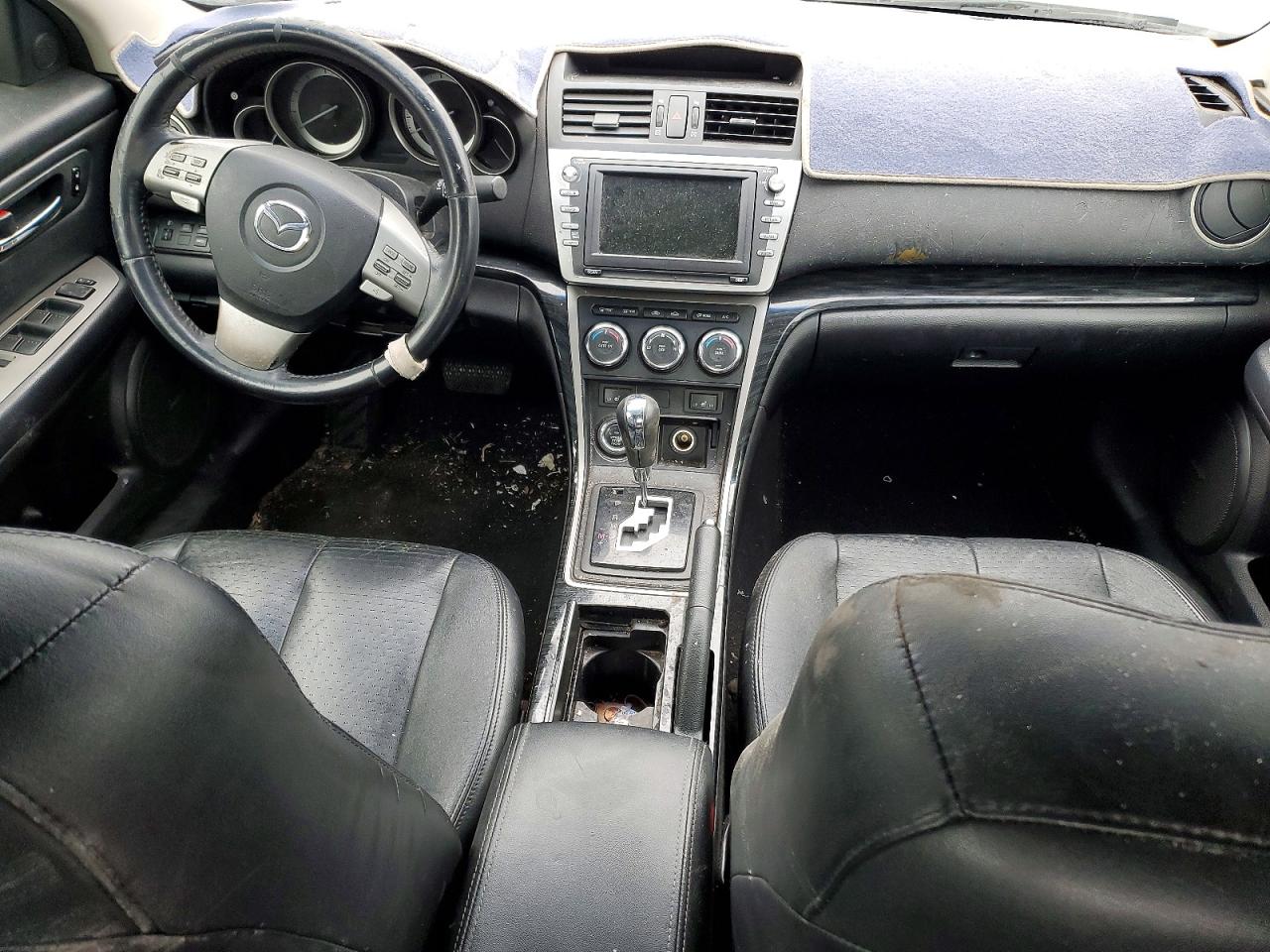 2010 Mazda 6 S White vin: 1YVHZ8CBXA5M08671