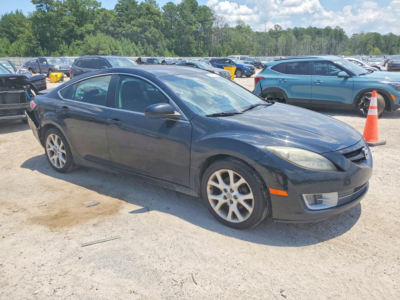 2010 Mazda 6 S Black vin: 1YVHZ8CBXA5M15586