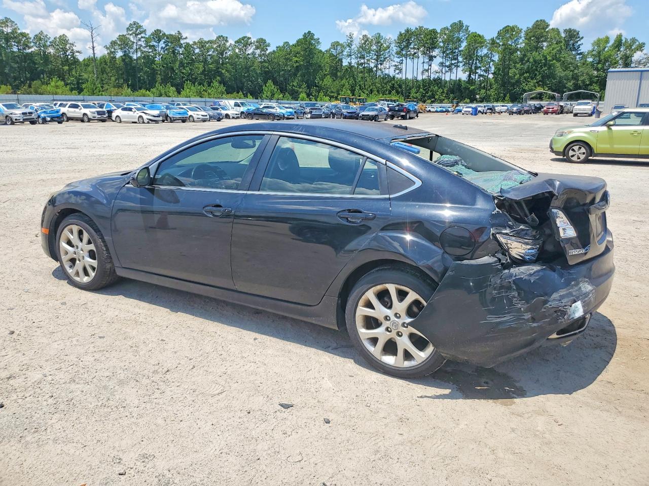 2010 Mazda 6 S Black vin: 1YVHZ8CBXA5M15586