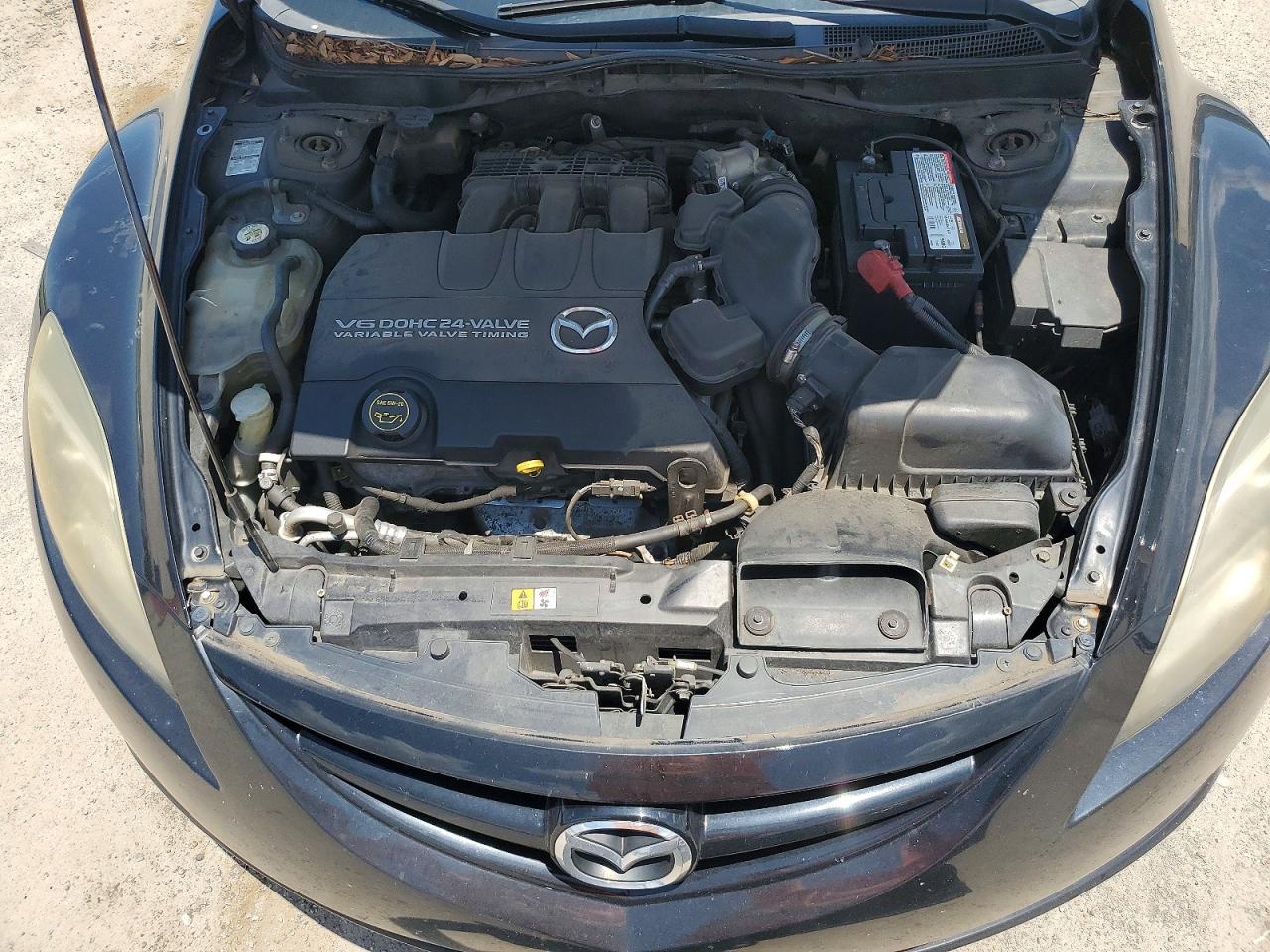 2010 Mazda 6 S Black vin: 1YVHZ8CBXA5M15586