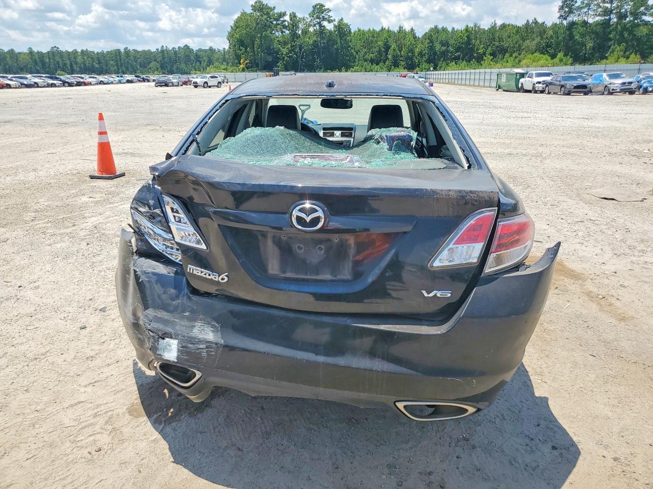 2010 Mazda 6 S Black vin: 1YVHZ8CBXA5M15586